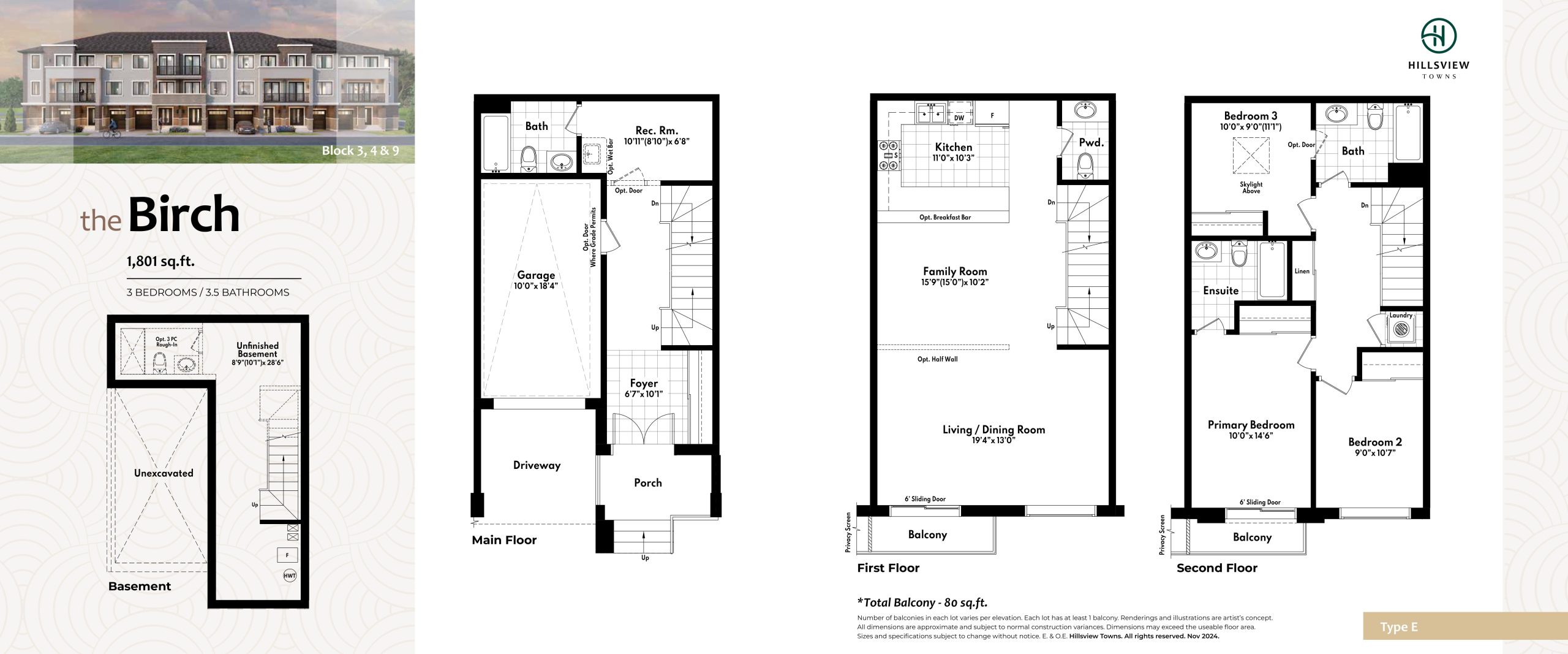 The Birch floor plan