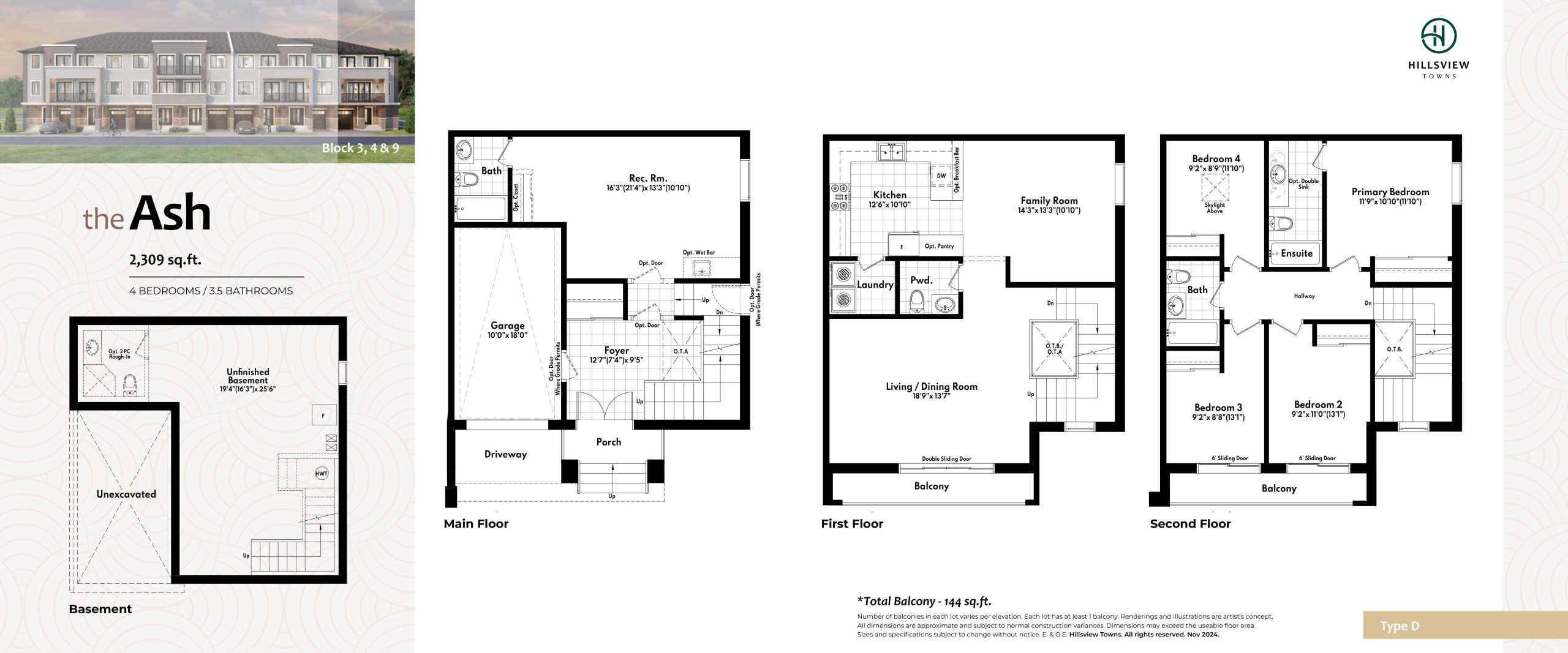 The Ash floor plan
