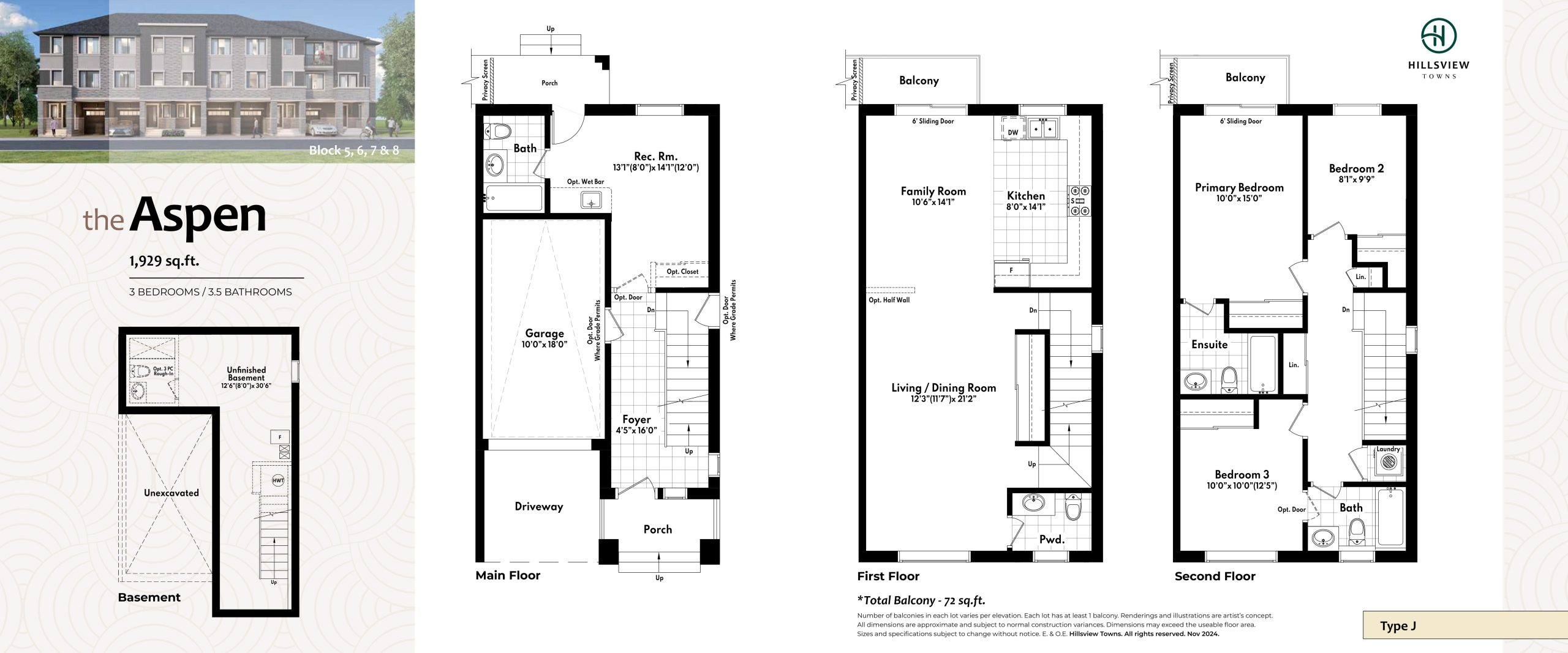 The Aspen floor plan
