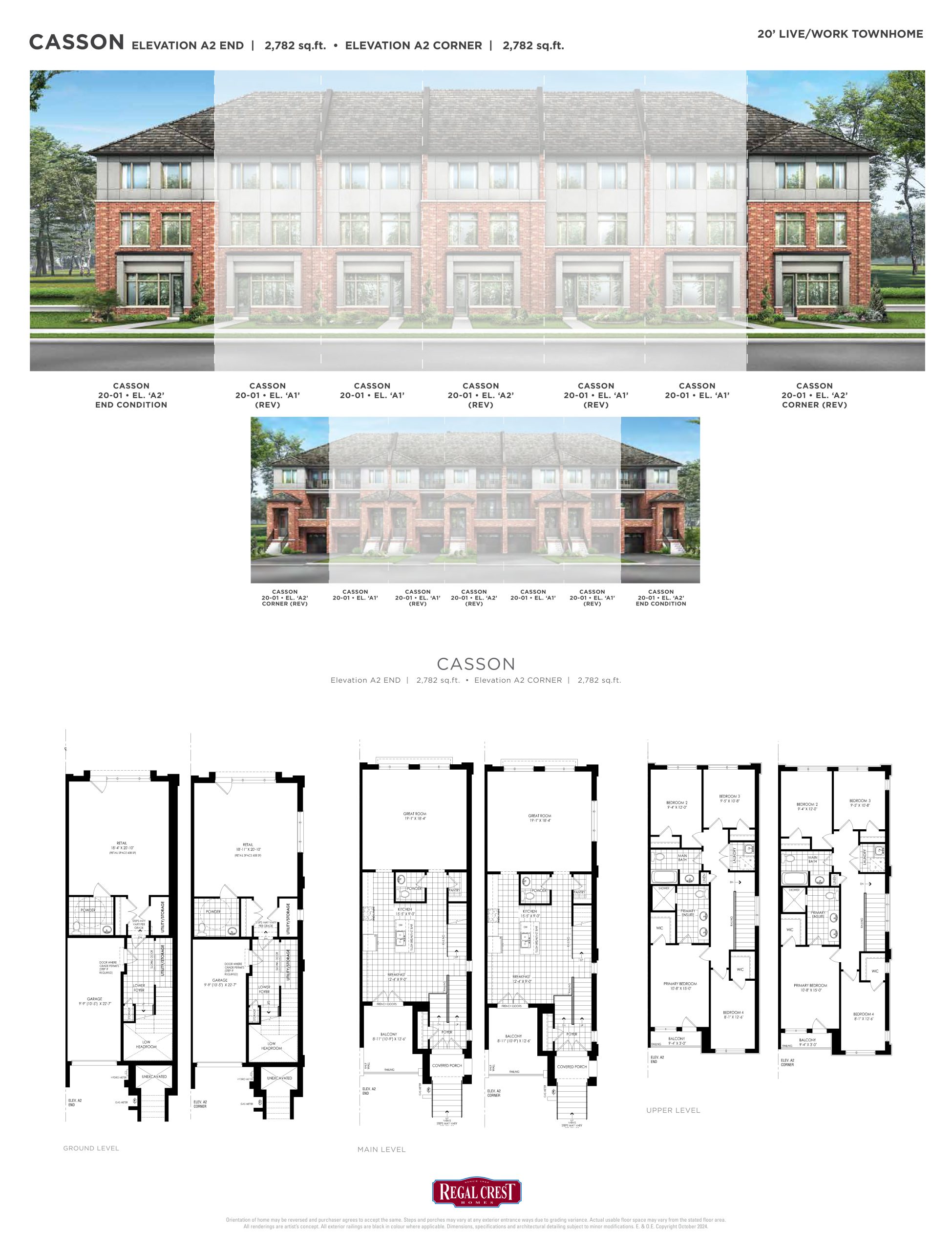 Casson (Corner) floor plan