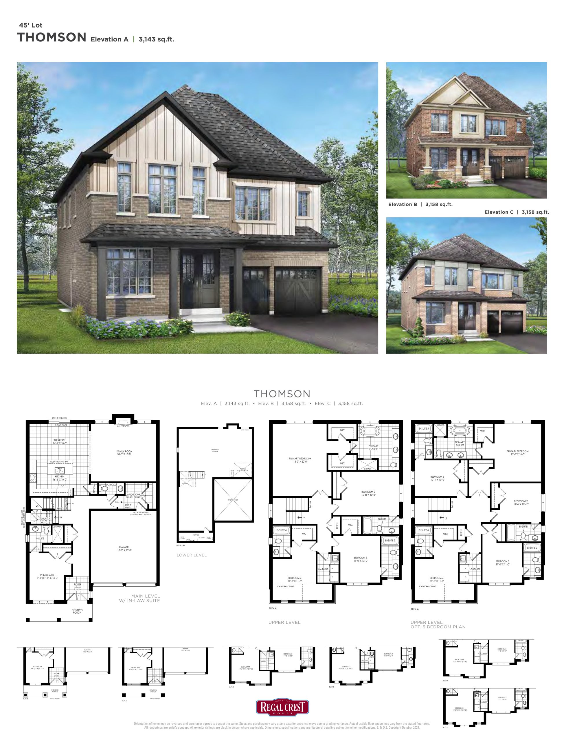 Thomson floor plan