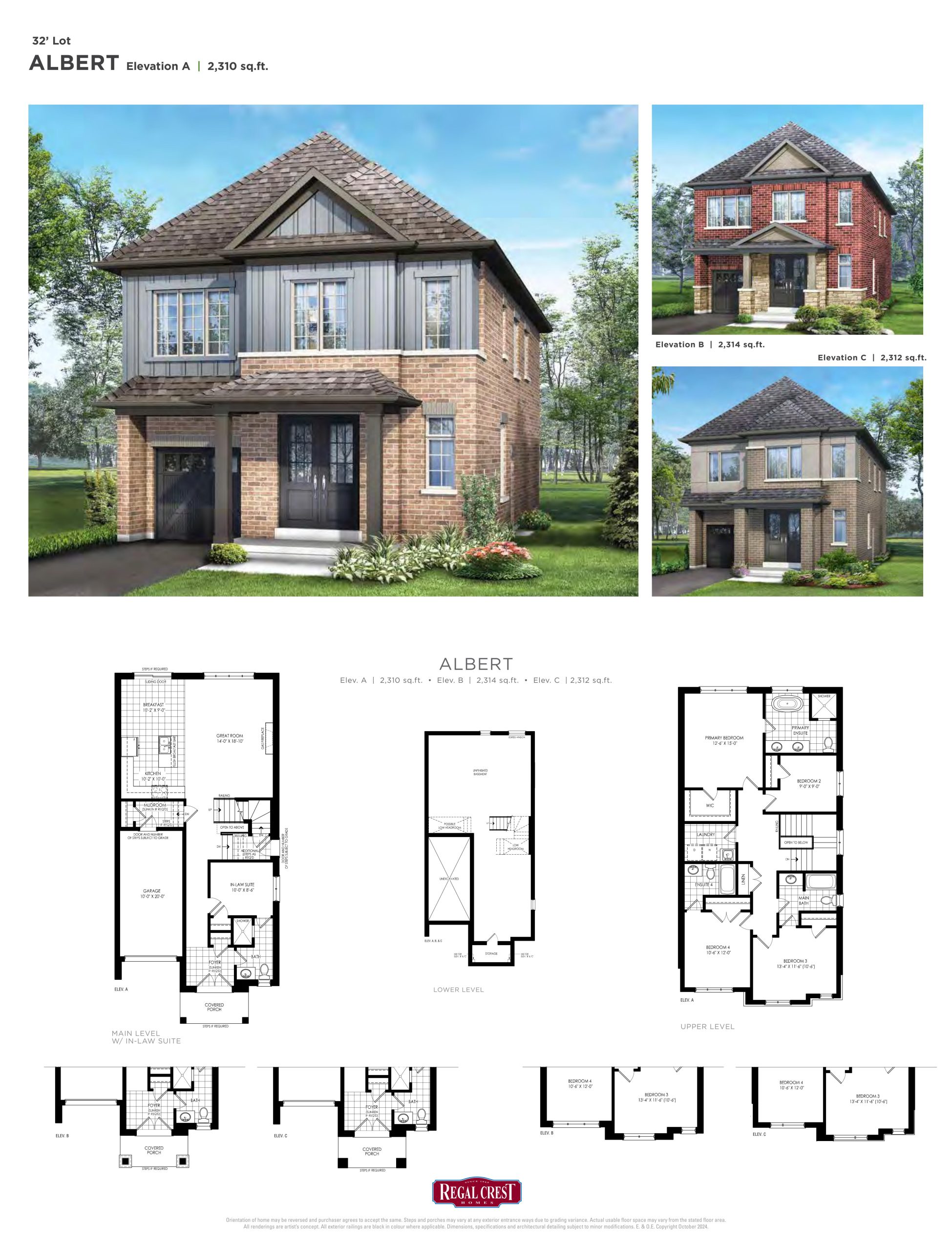 Albert floor plan