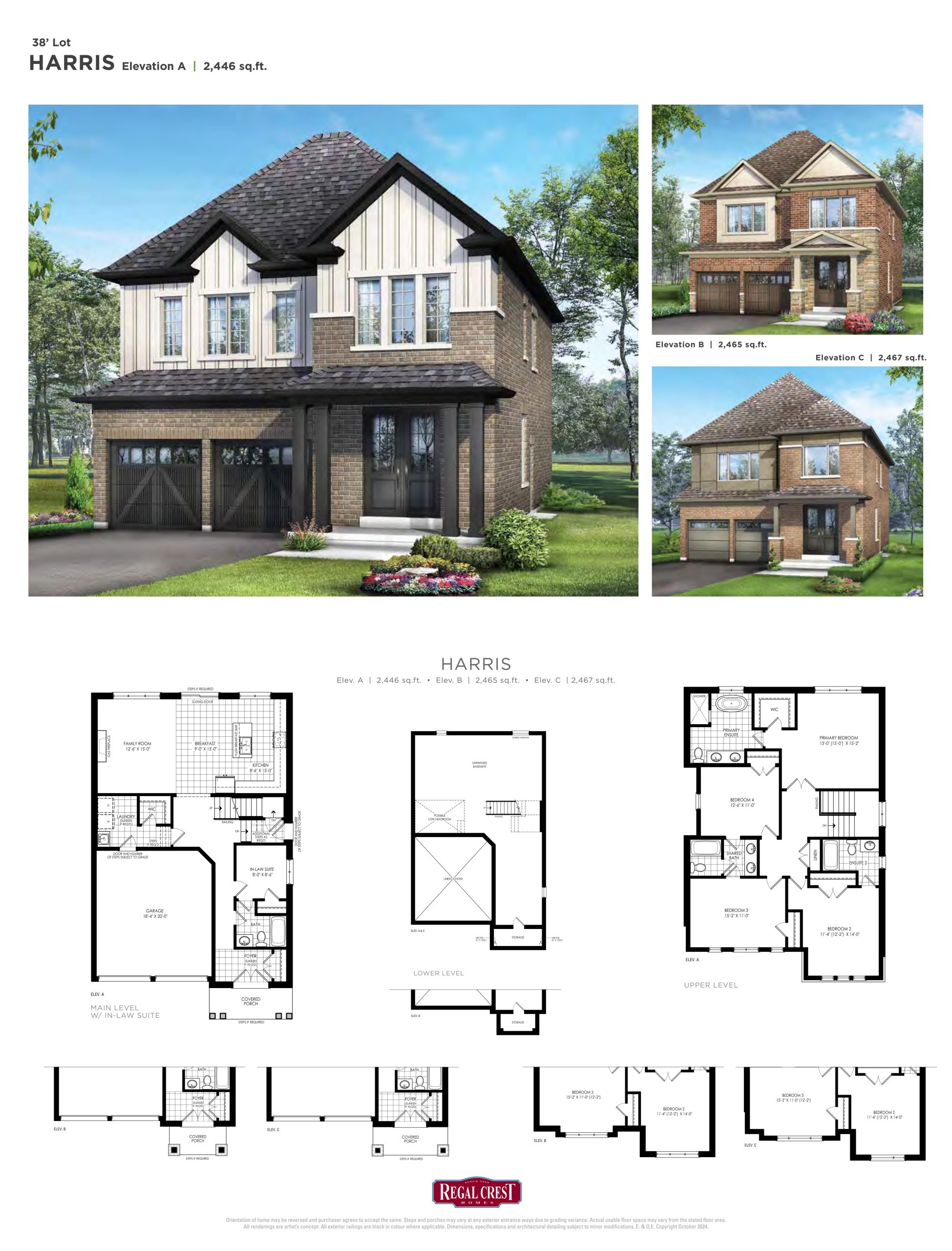 Harris floor plan
