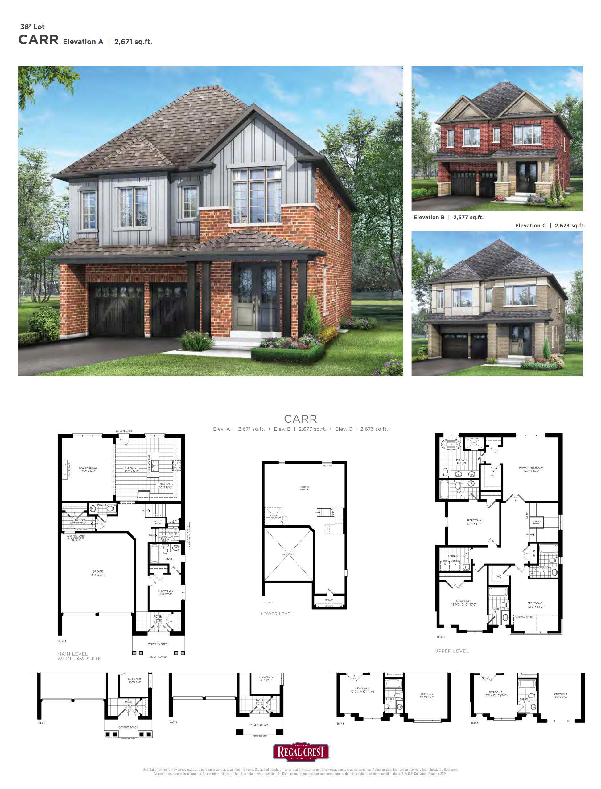 Carr floor plan