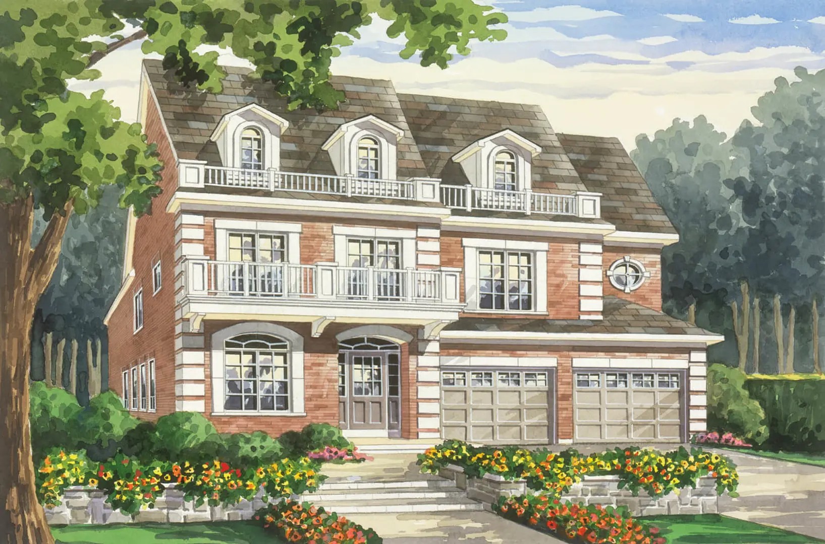 Oakdale Village – Single-Family in Toronto — rendering 2