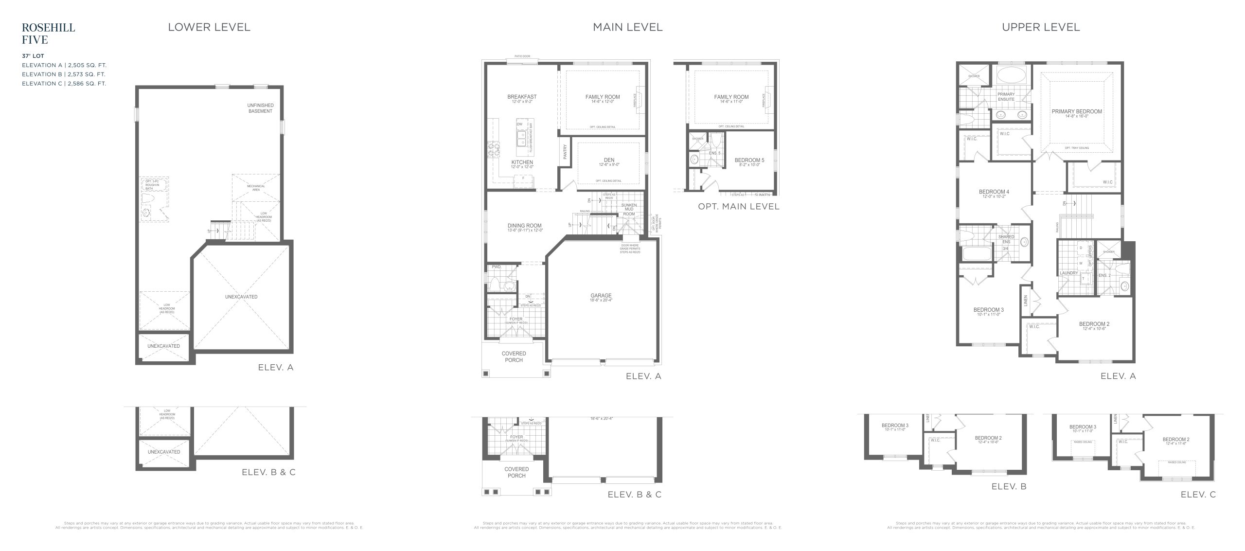 Rosehill Five floor plan