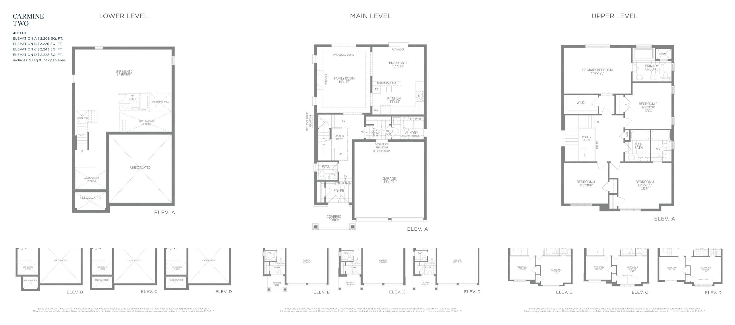 Carmine Two floor plan