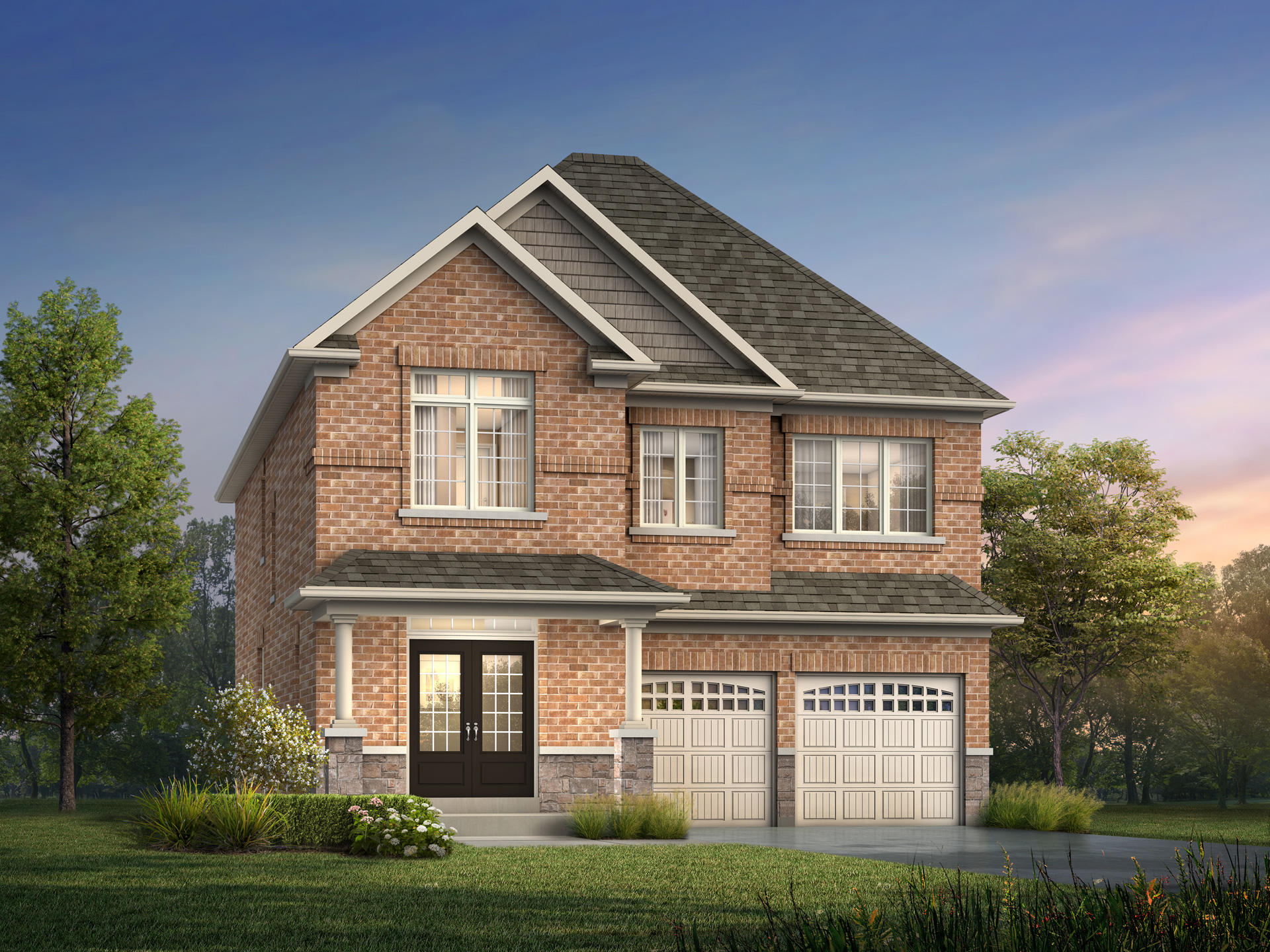 Queensville Homes by Aspen Ridge in East Gwillimbury — rendering 4