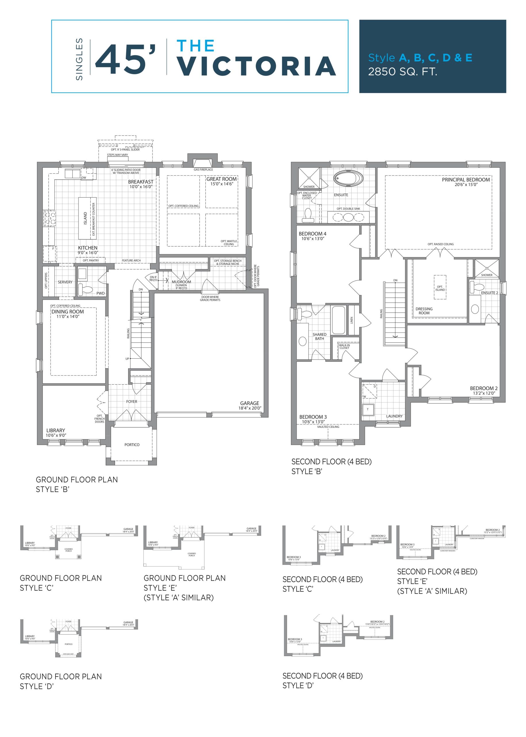 The Victoria floor plan