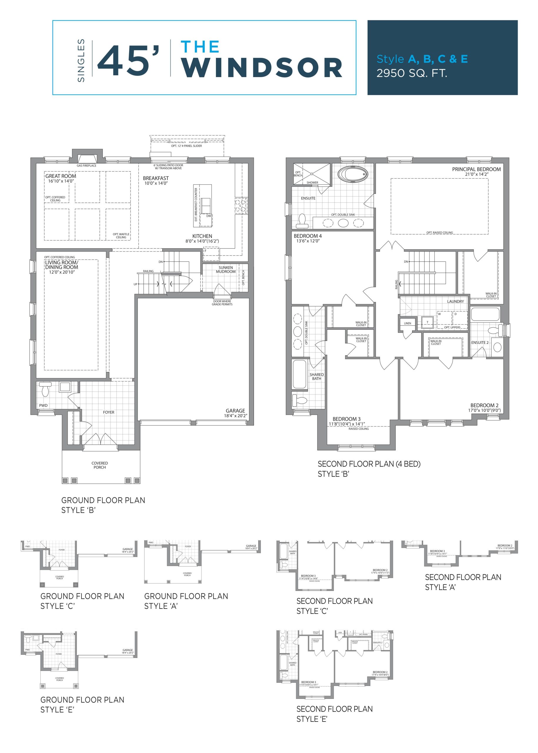 The Windsor floor plan