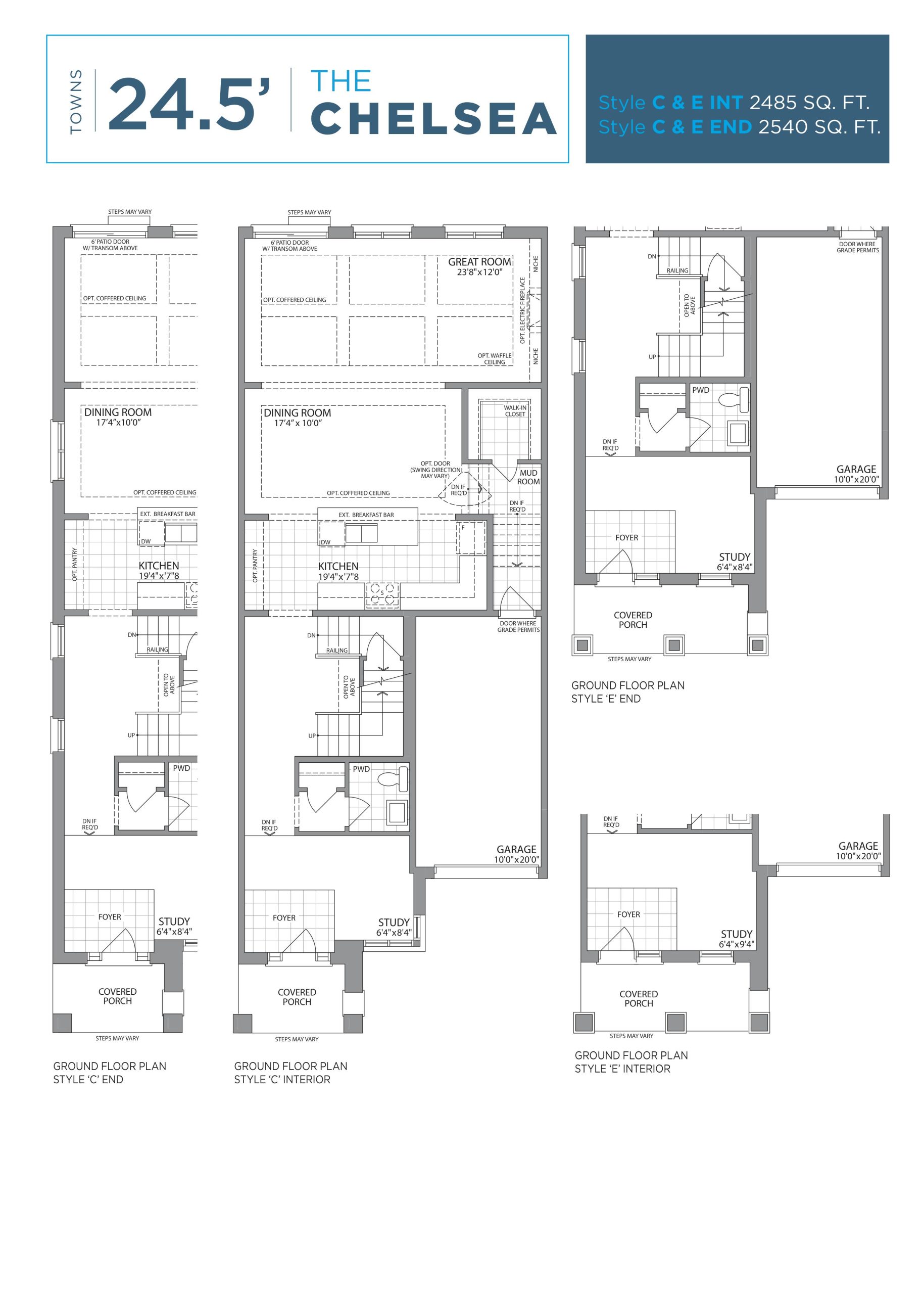 The Chelsea floor plan