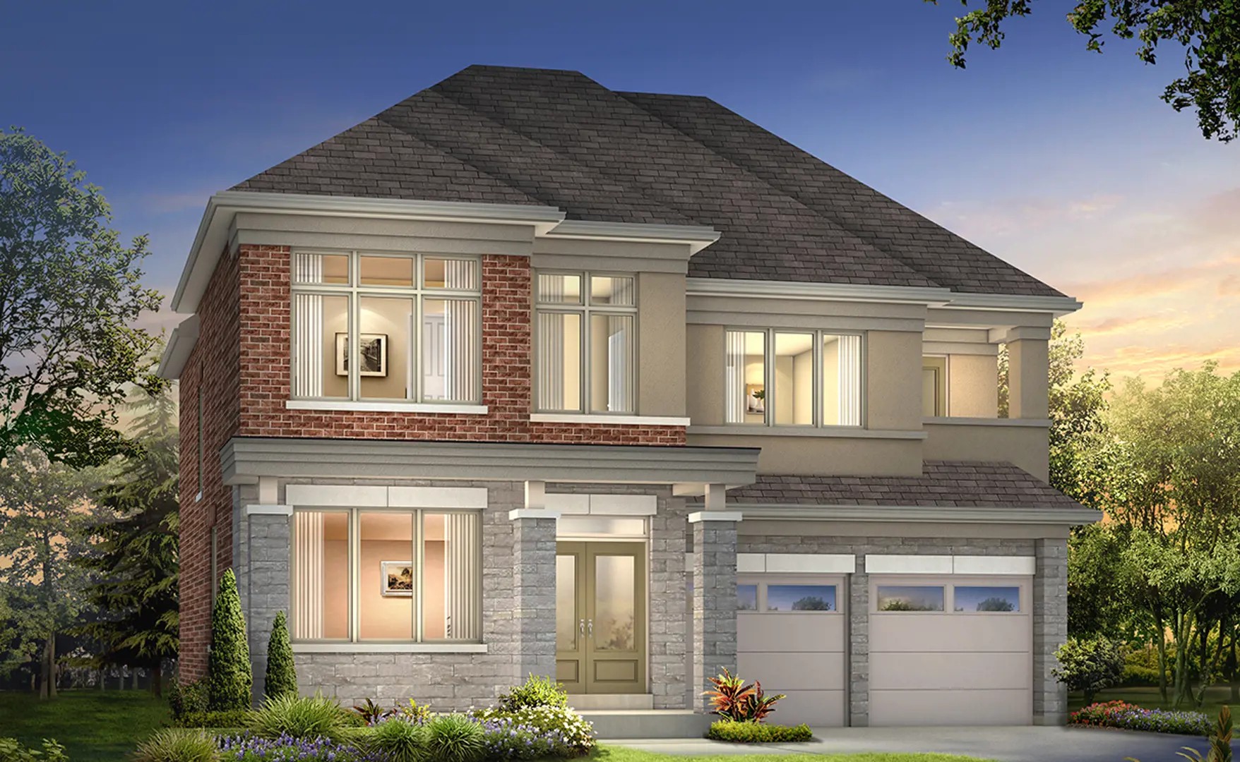 Queensville Homes by Aspen Ridge in East Gwillimbury — rendering 12