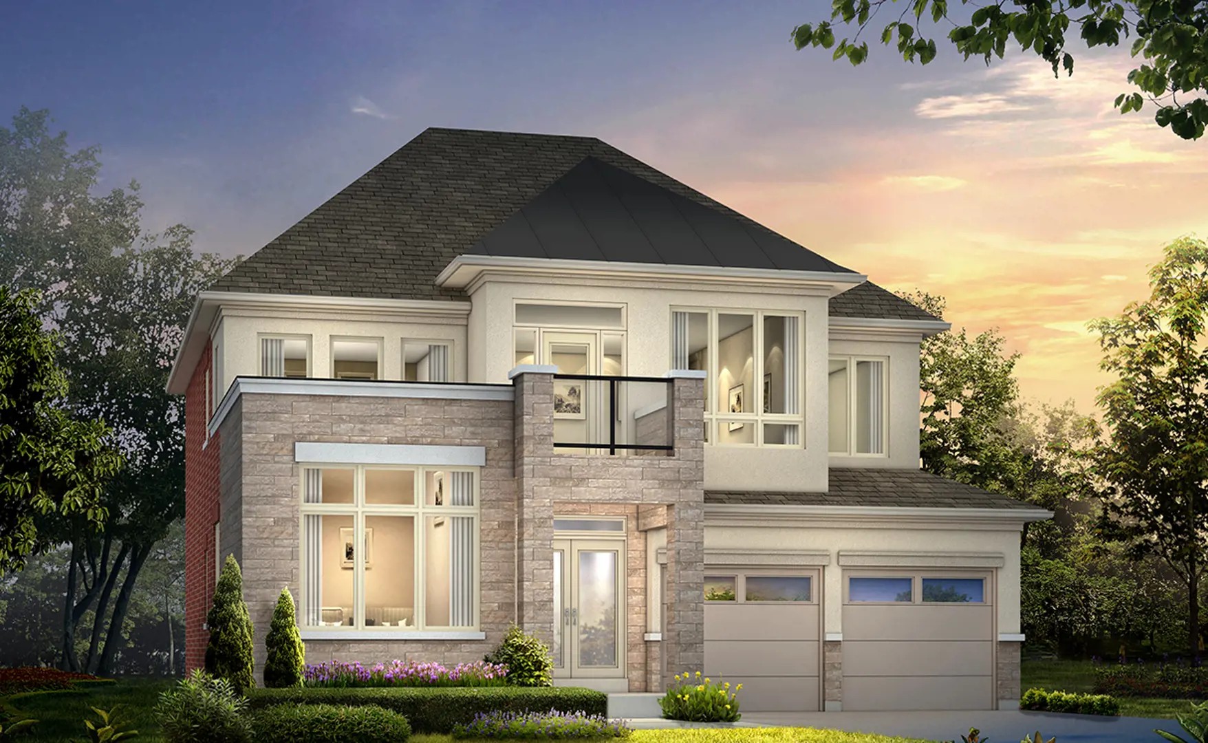 Queensville Homes by Aspen Ridge in East Gwillimbury — rendering 14