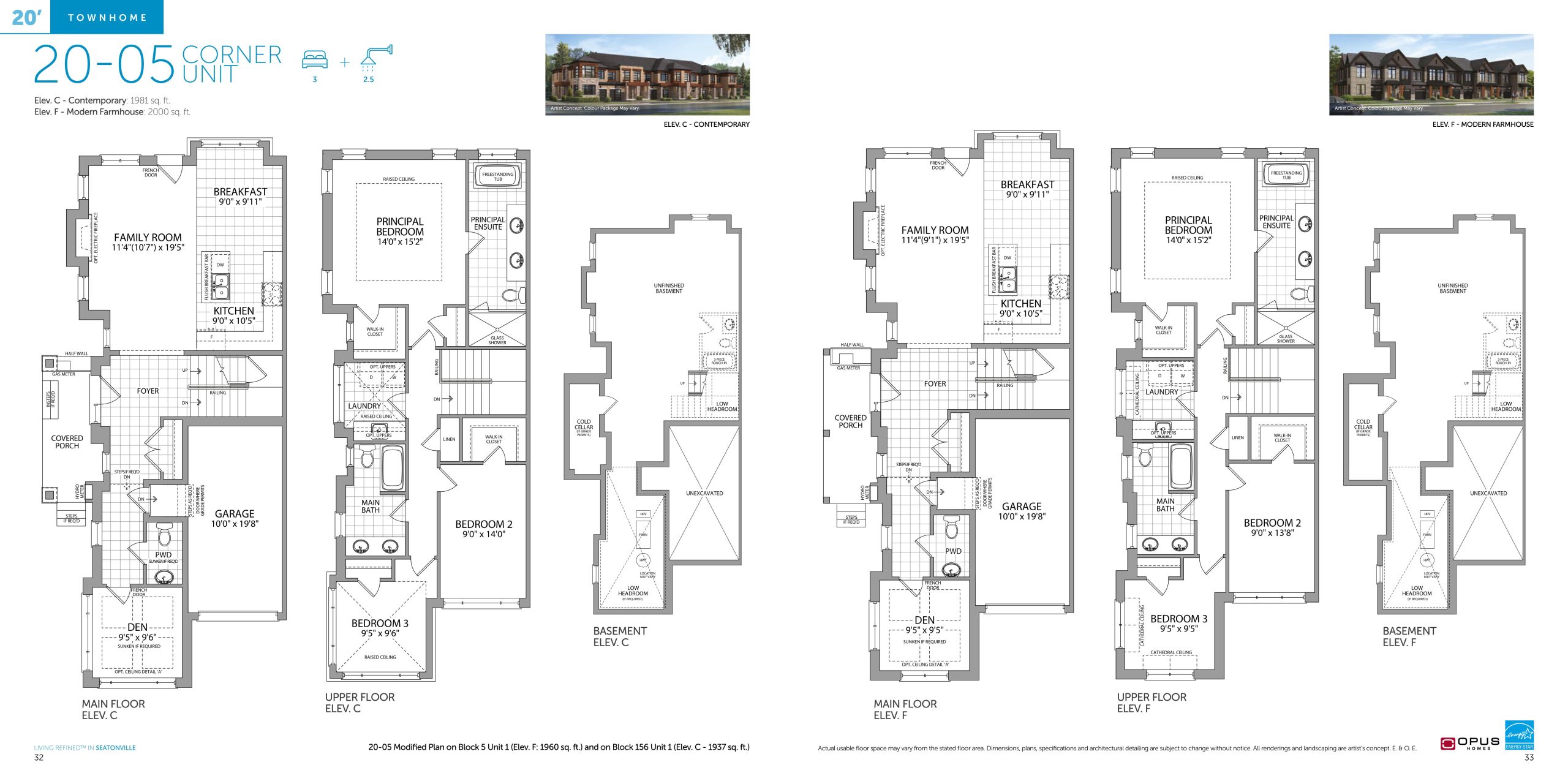 20-05 (Corner Unit) floor plan