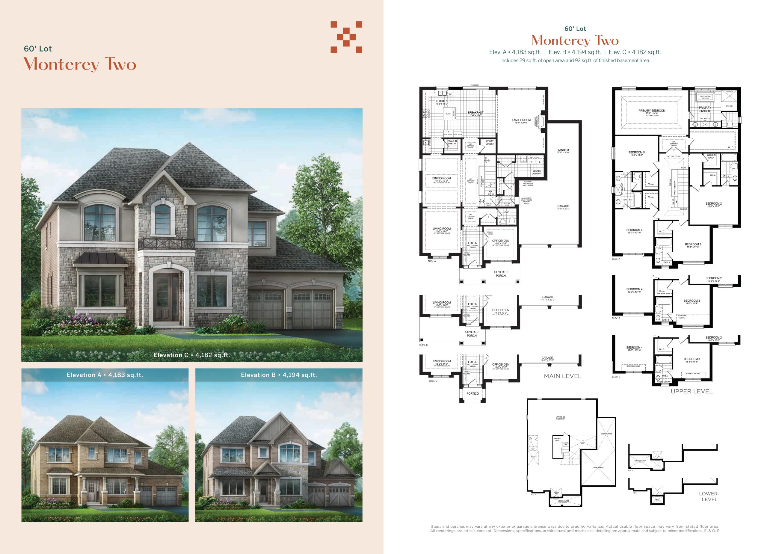 Monterey Two floor plan