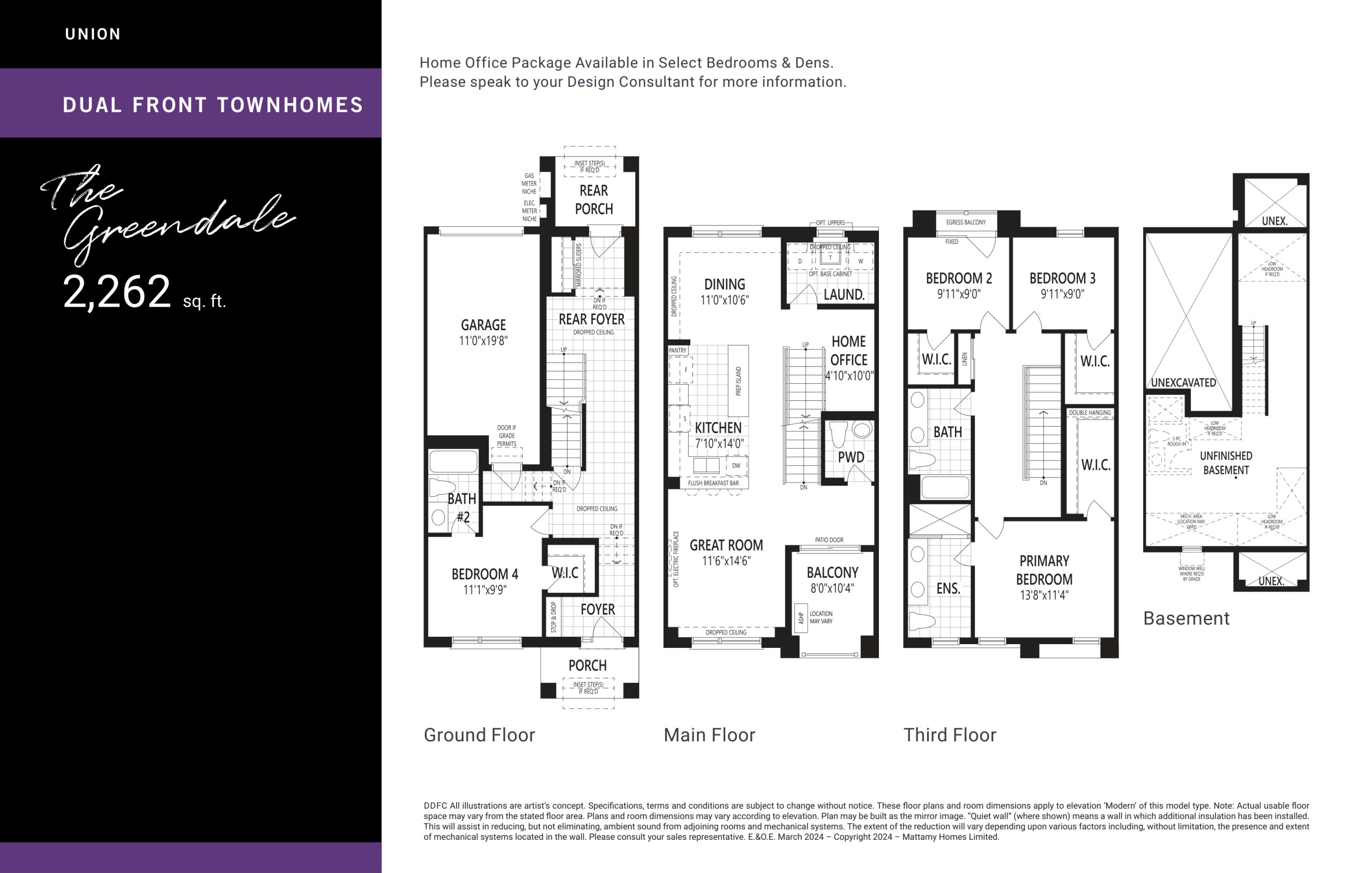 The Greendale floor plan