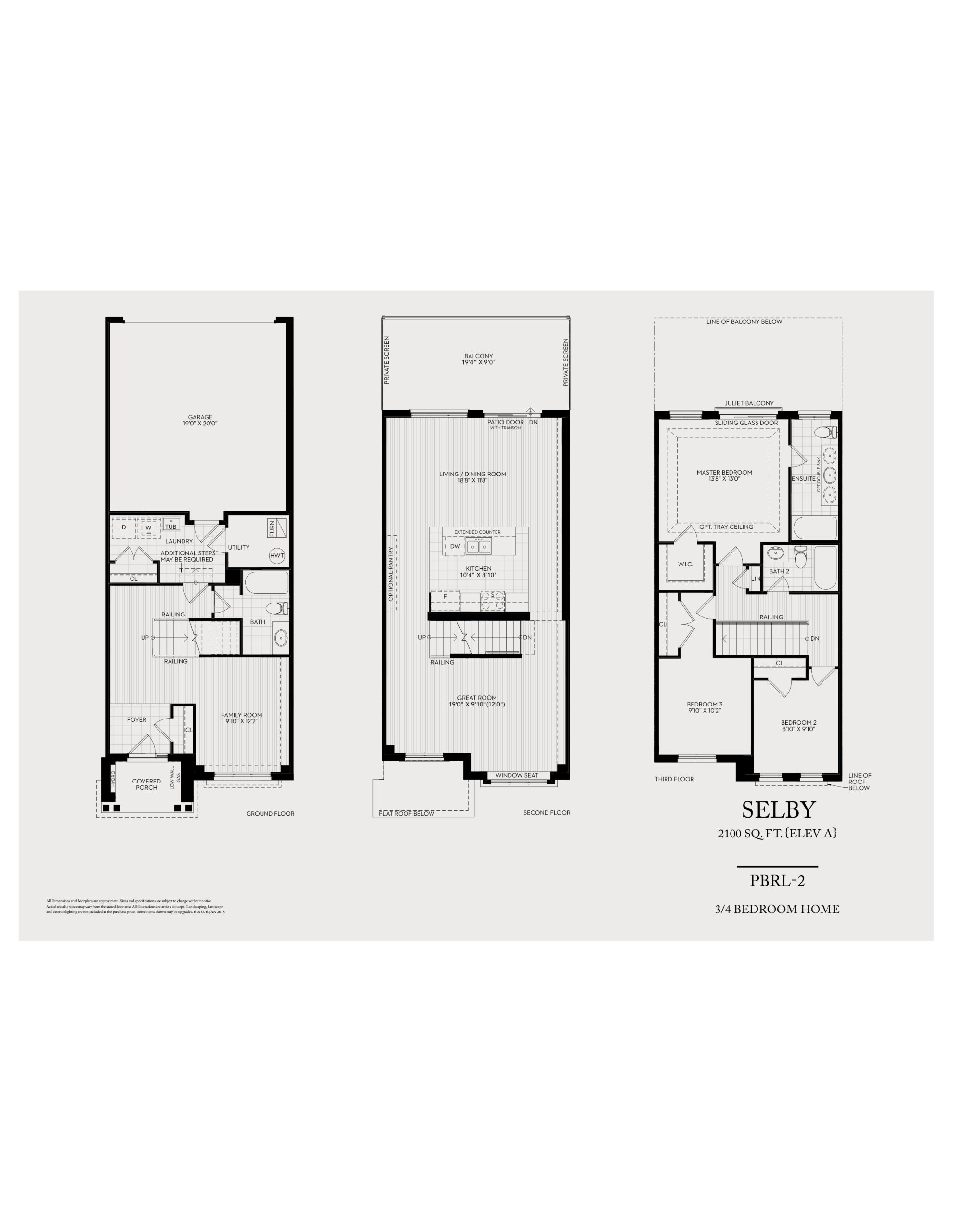 Selby (PBRL-2) floor plan