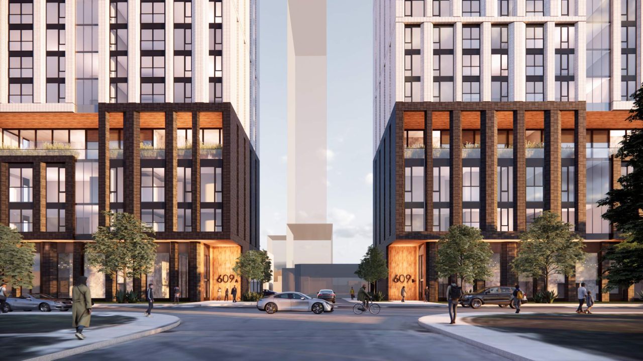 609 Roehampton in Toronto — rendering 4