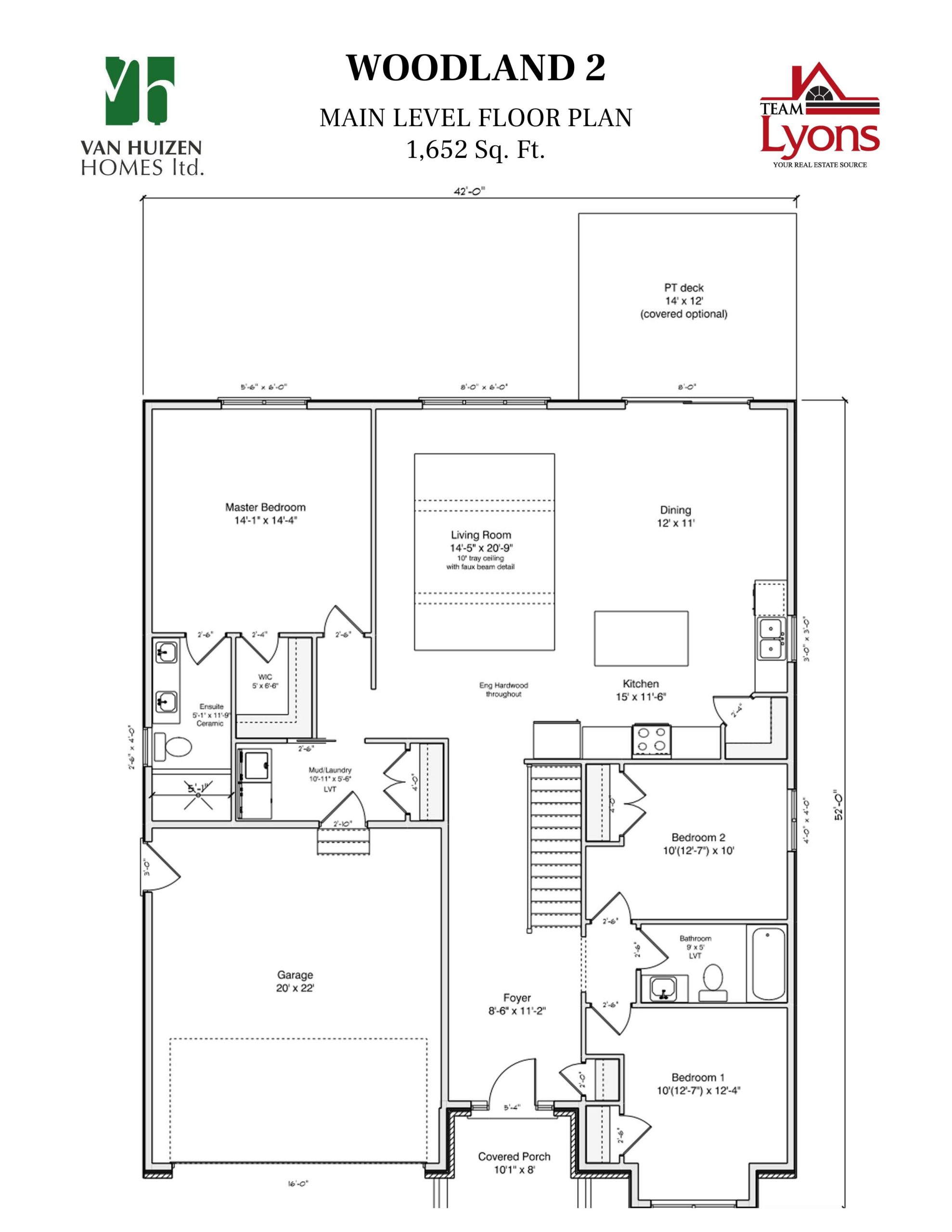Woodland 2 floor plan