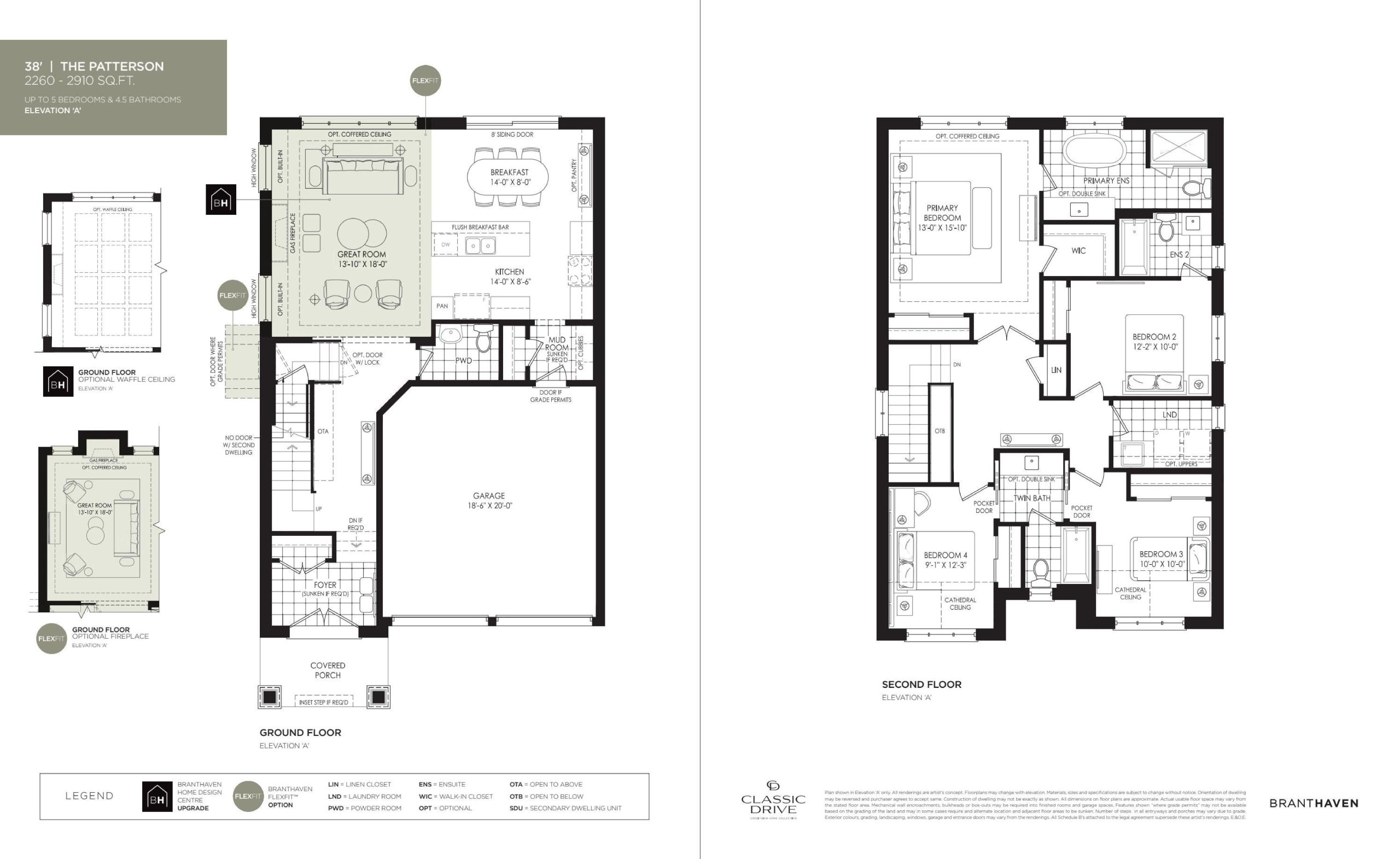 The Patterson floor plan
