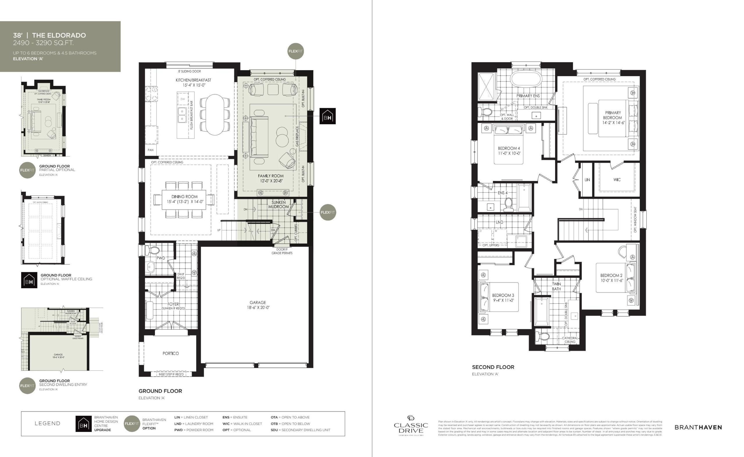 The El Dorado floor plan