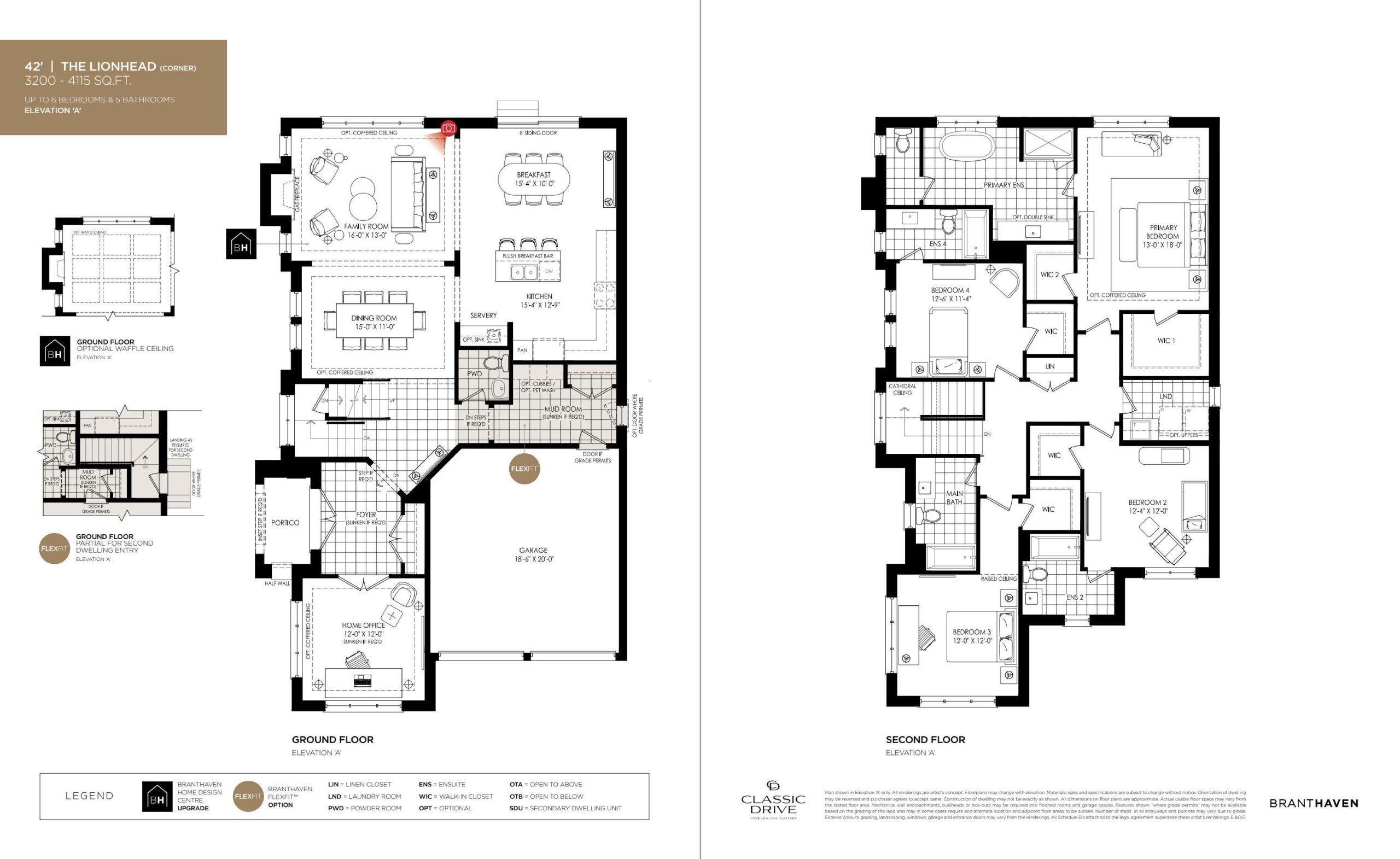 The Lionhead (Corner) floor plan