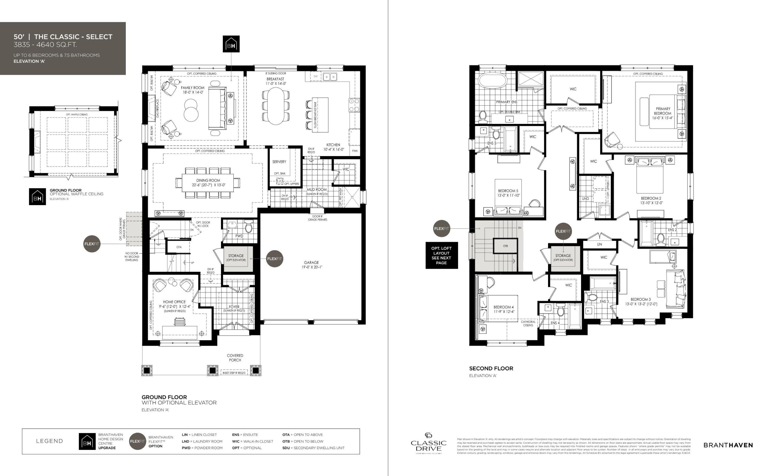 The Classic - Select floor plan