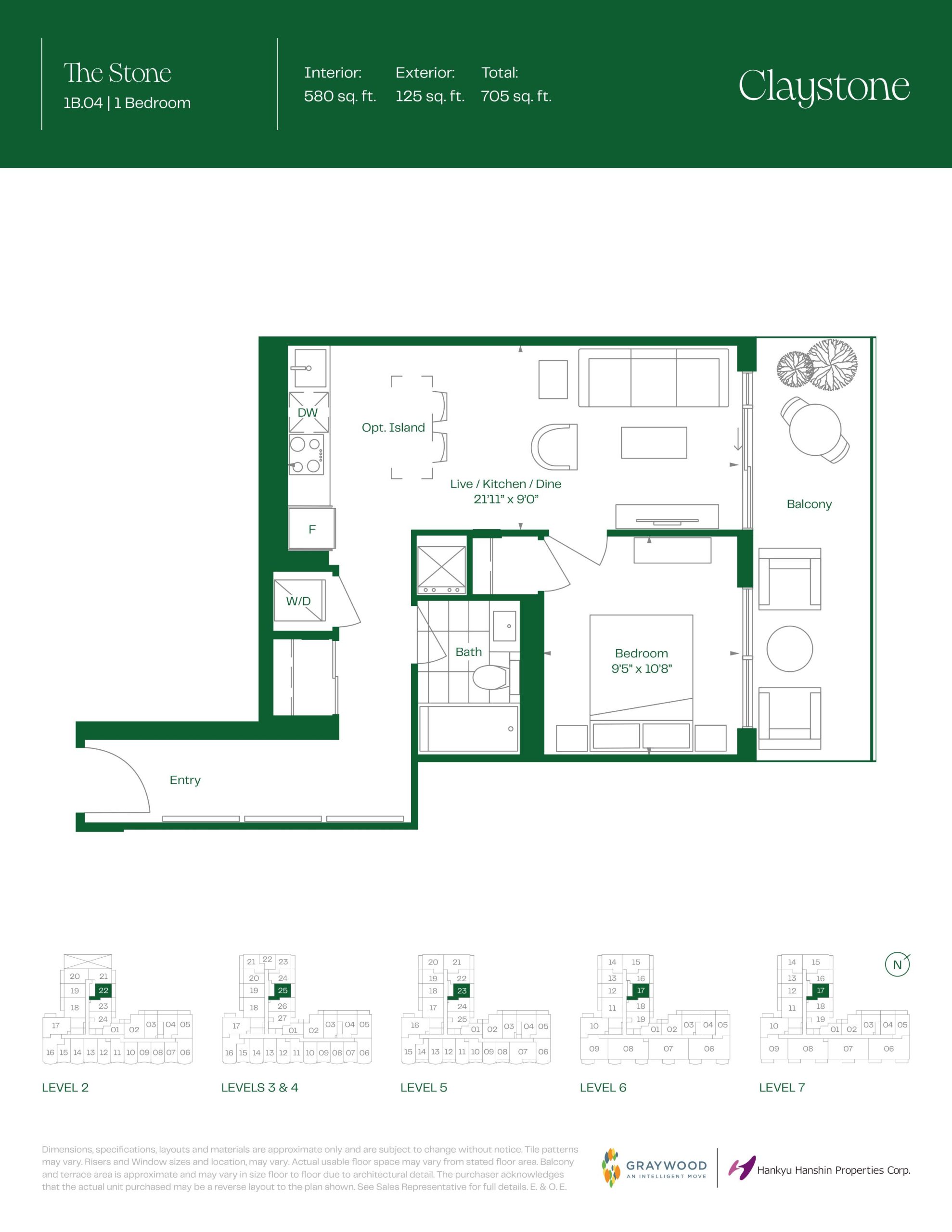 The Stone floor plan