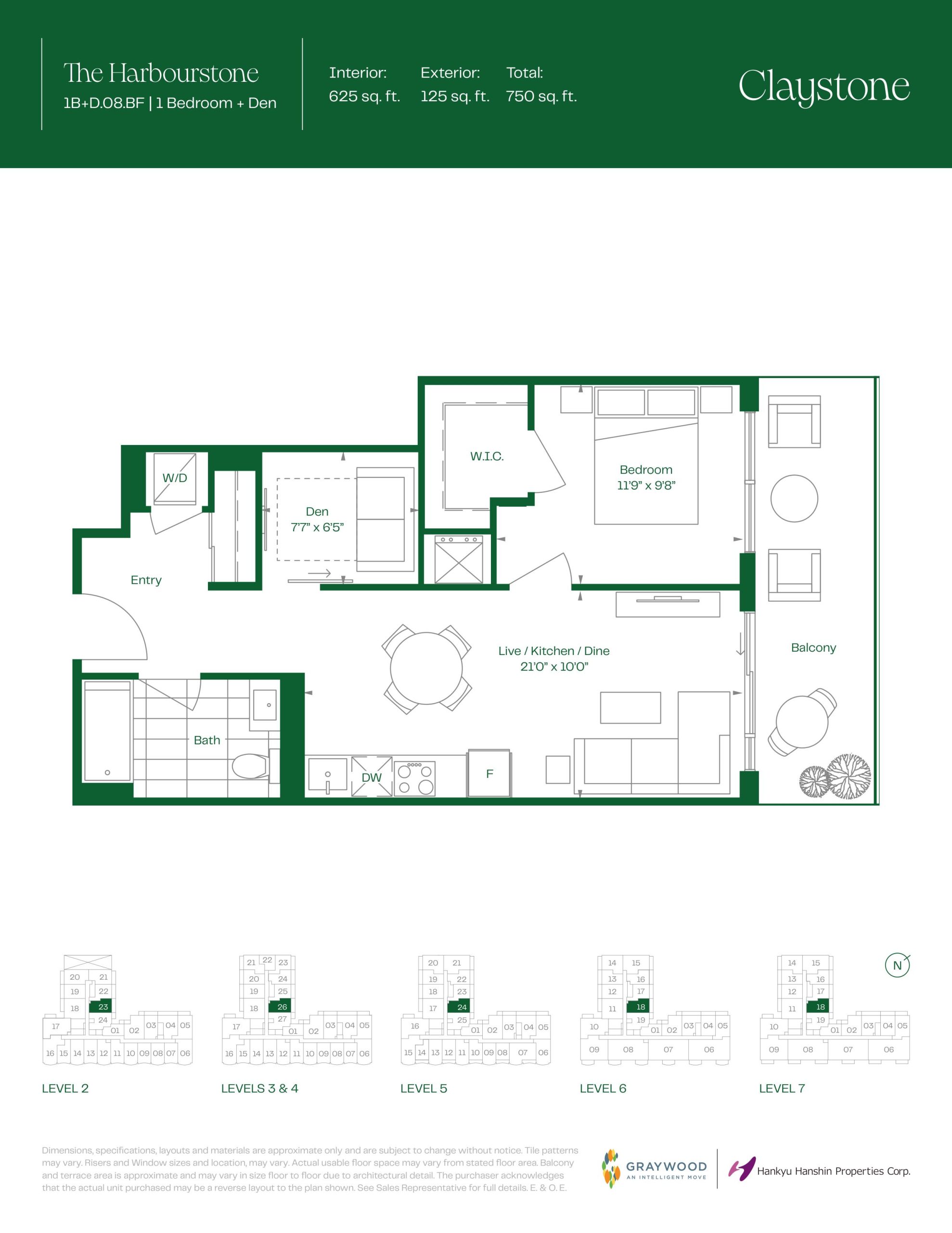 The Harbourstone floor plan