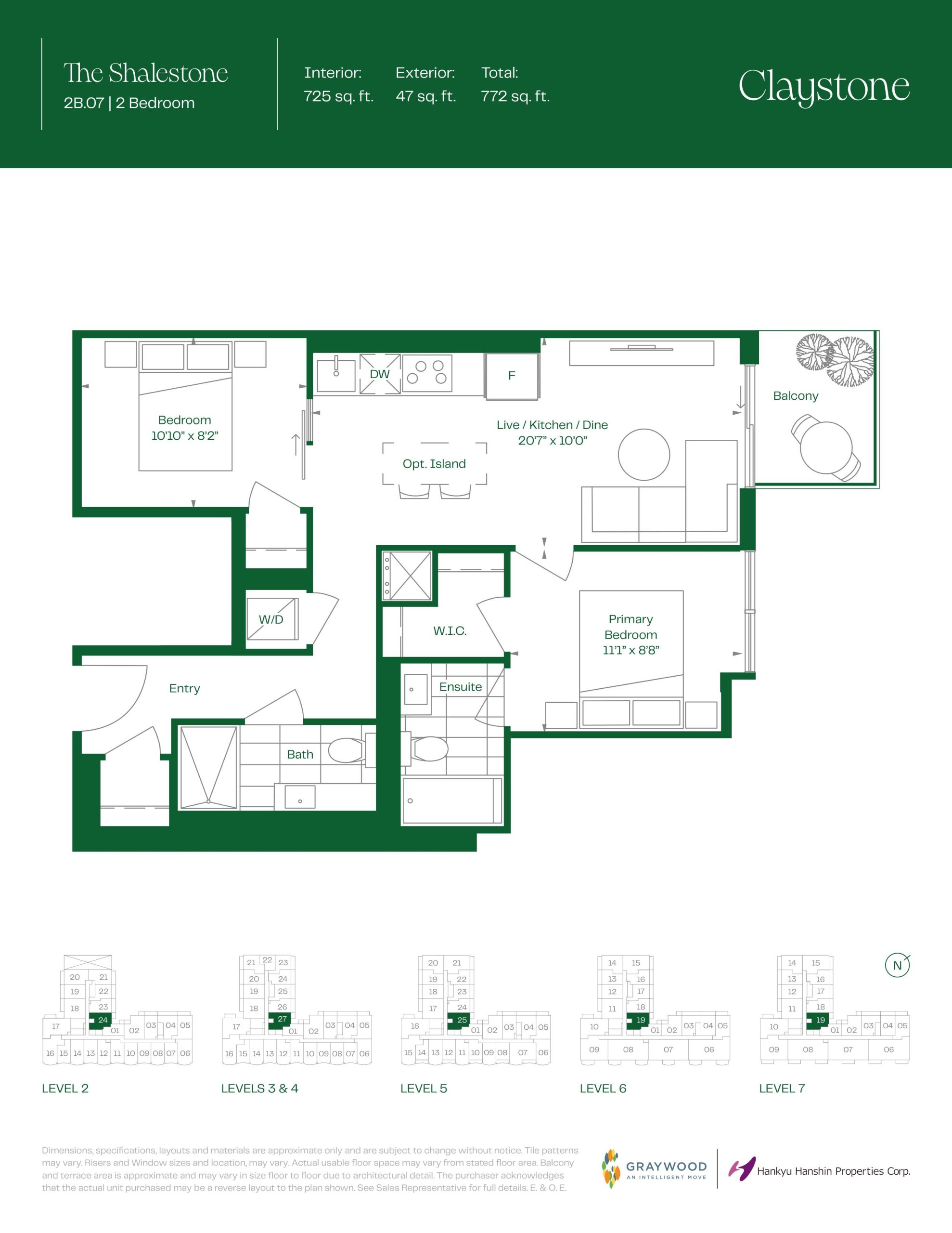 The Shalestone floor plan