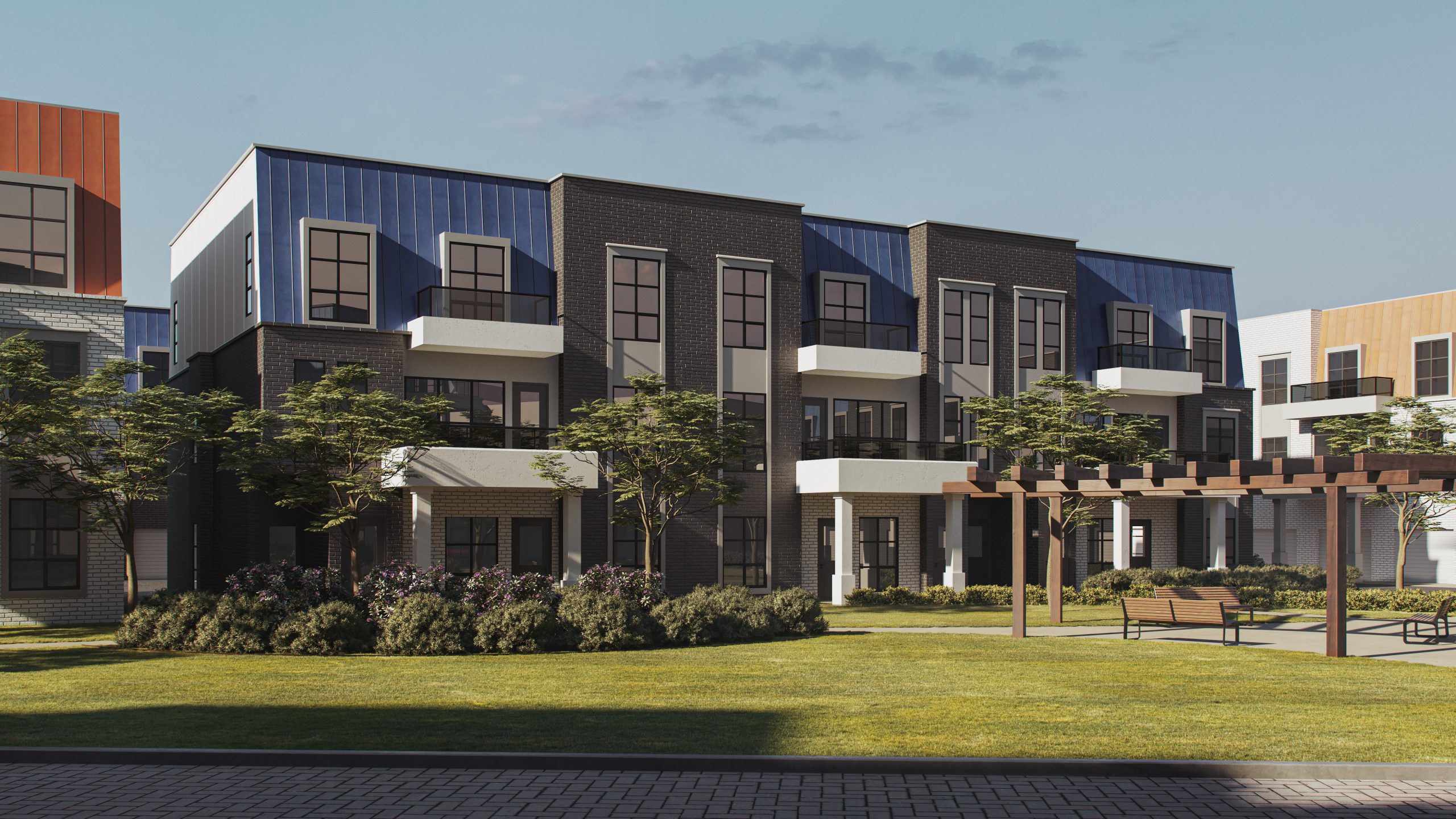 Dean’s Landing at University District in Calgary — rendering 2