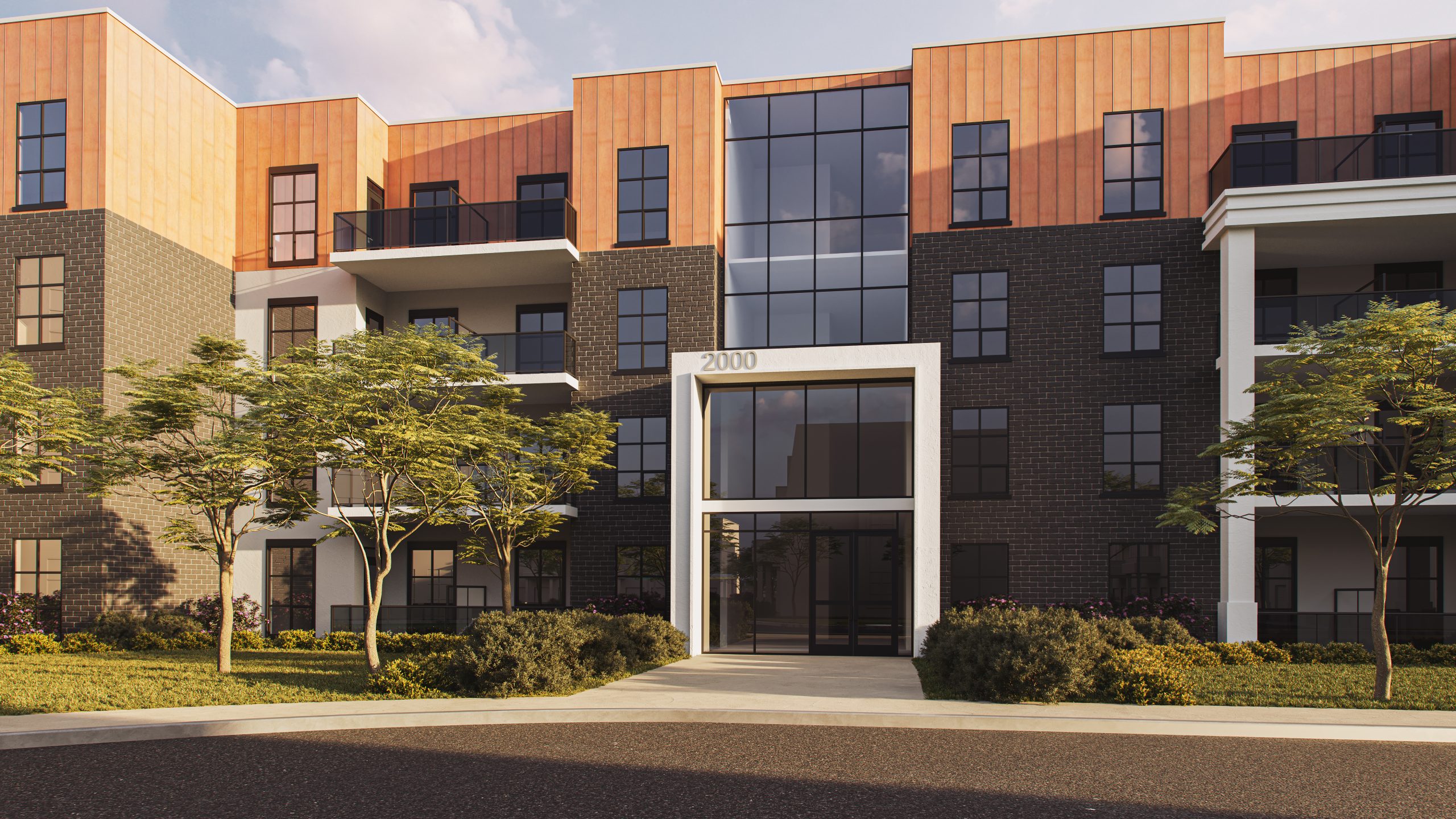 Dean’s Landing at University District in Calgary — rendering 3