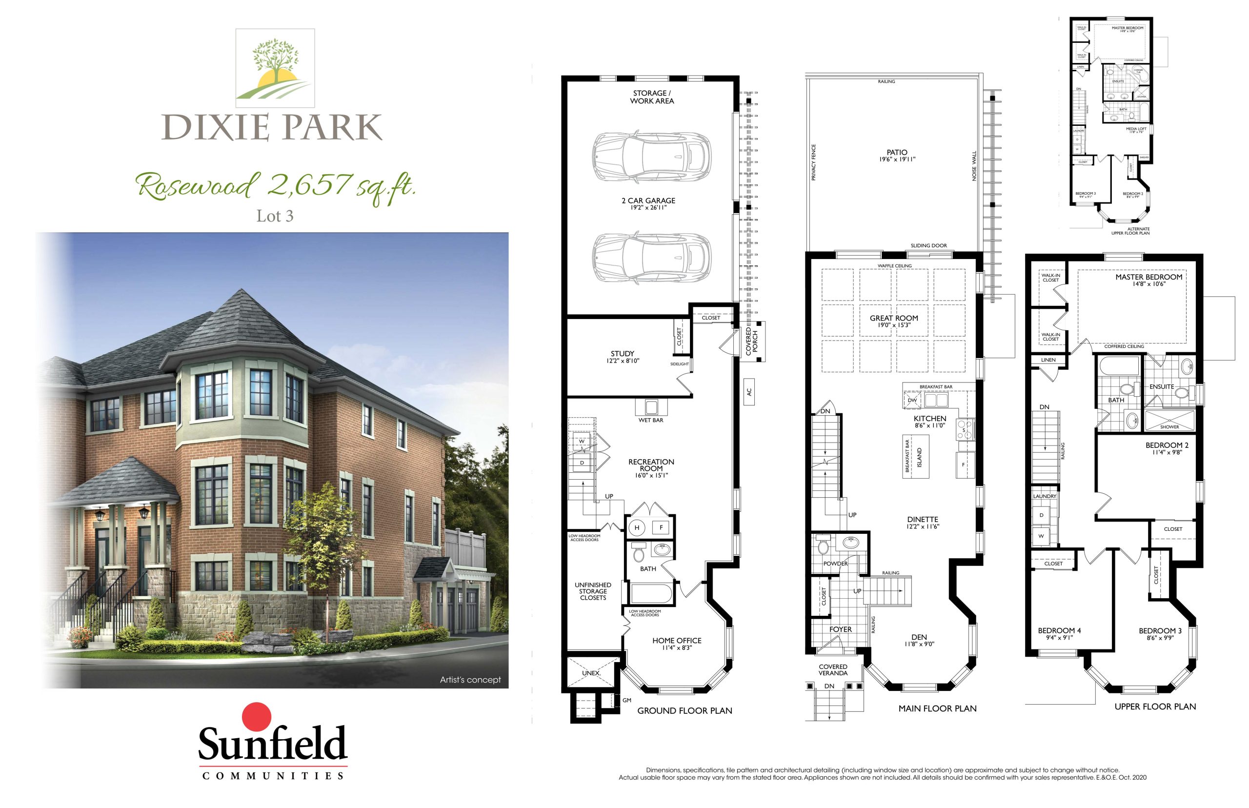 Rosewood floor plan