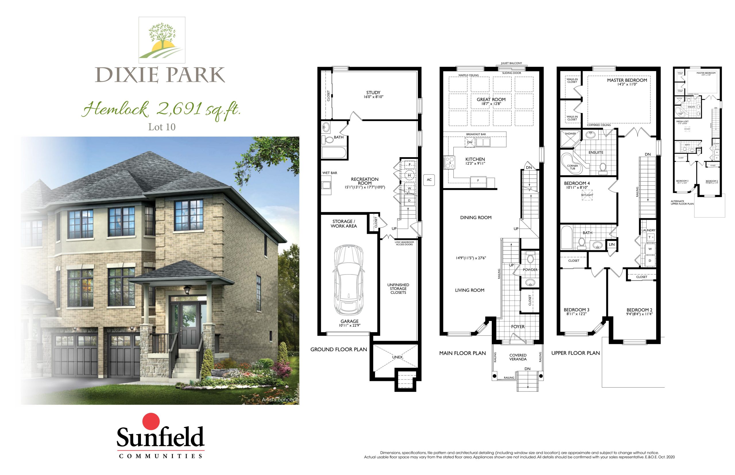 Hemlock floor plan