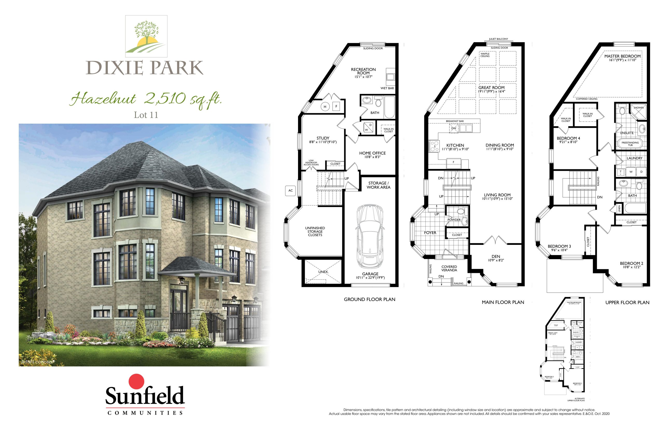 Hazelnut floor plan