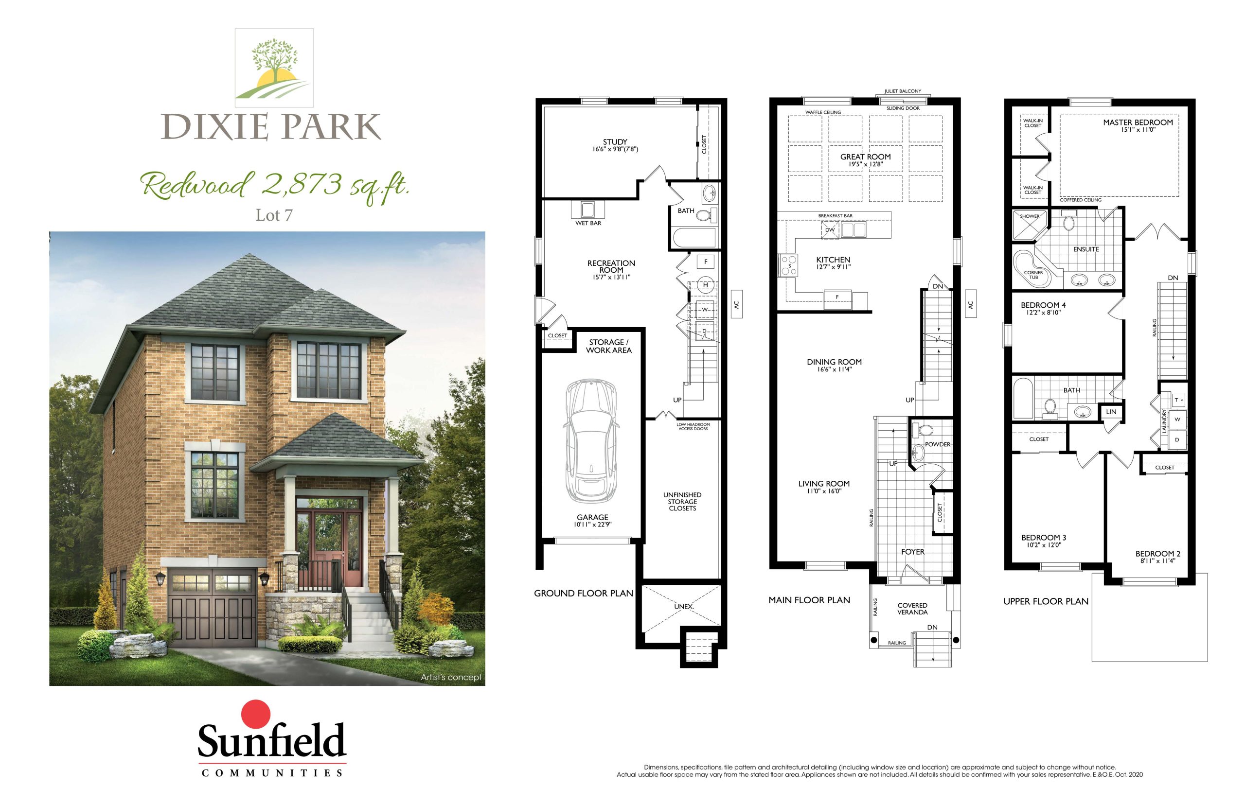 Redwood floor plan