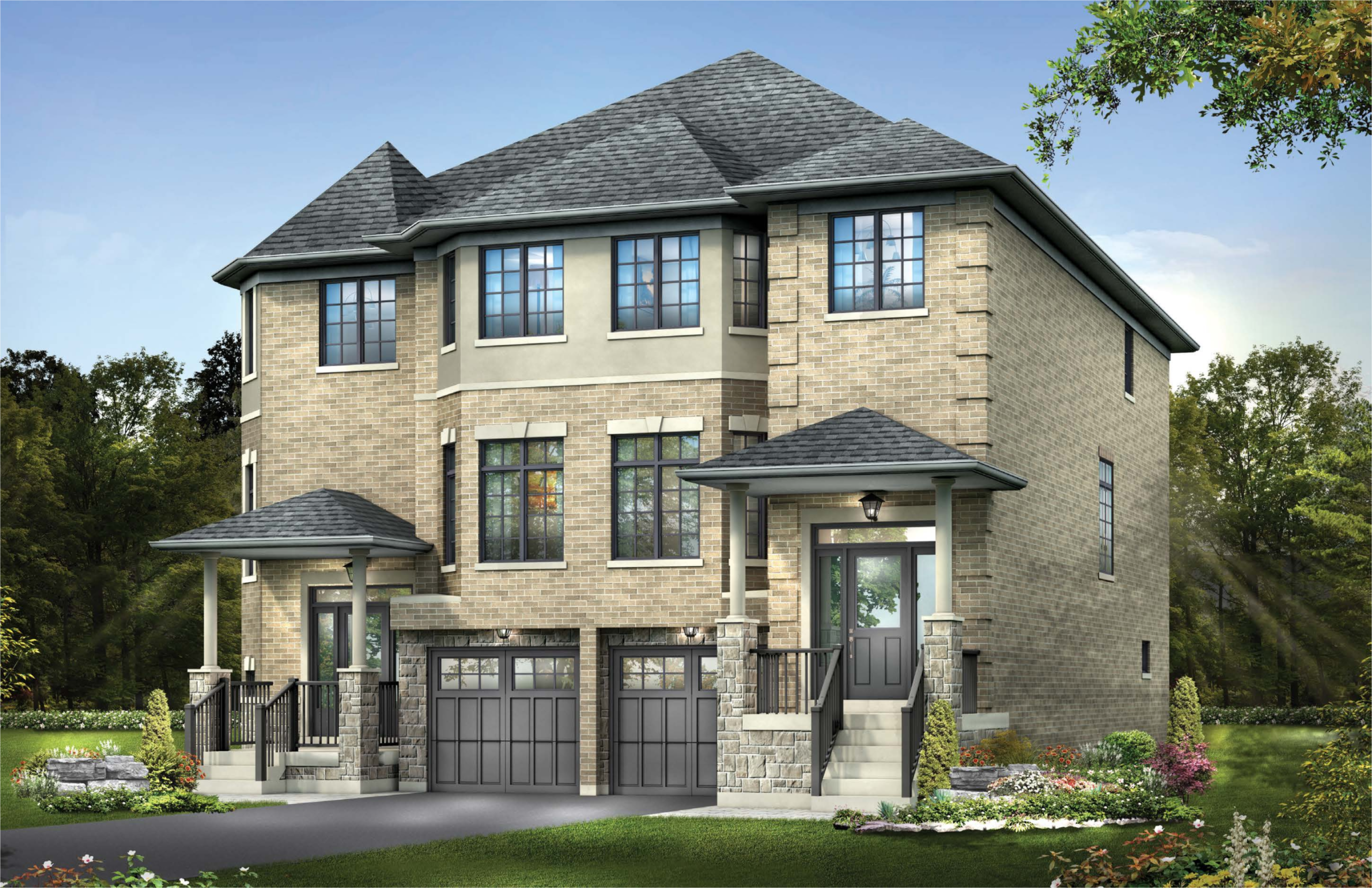 Dixie Park in Brampton — rendering 3