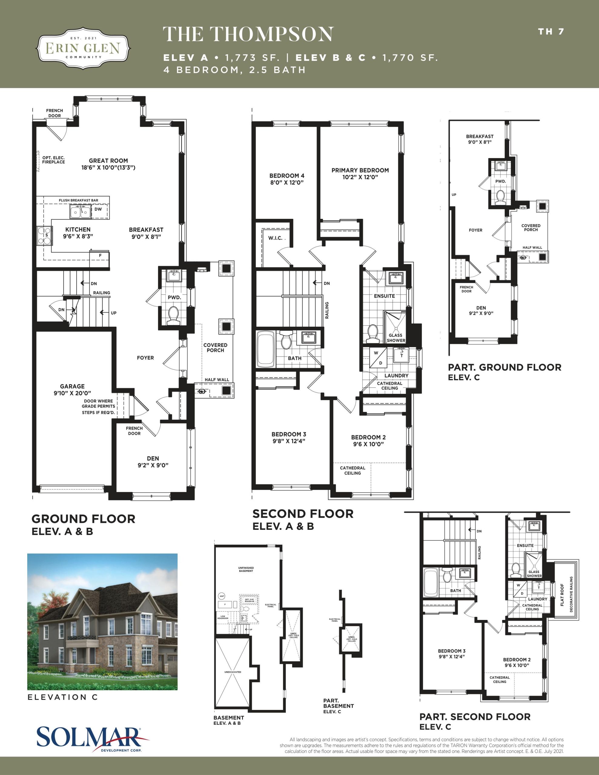The Thompson floor plan