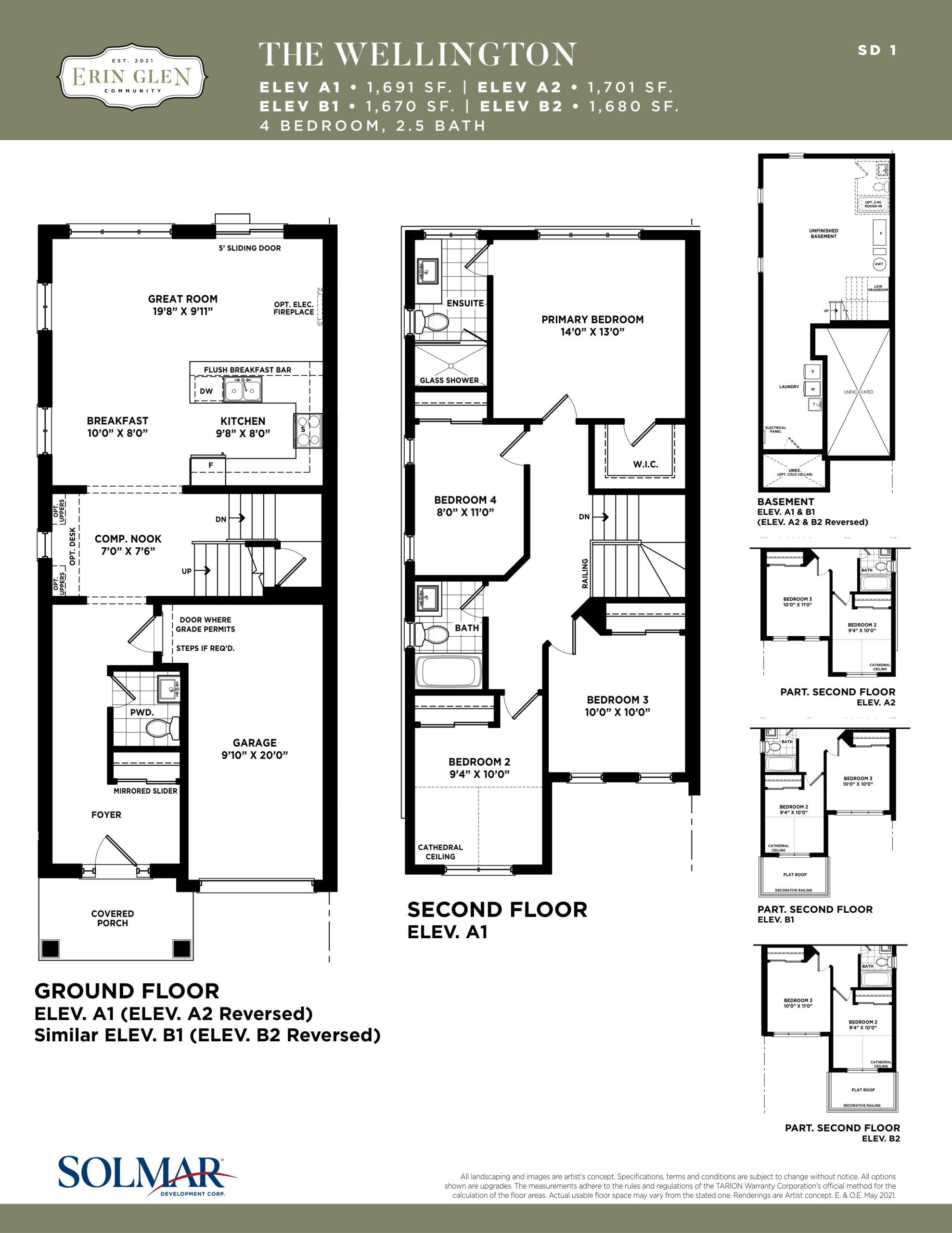 The Wellington floor plan