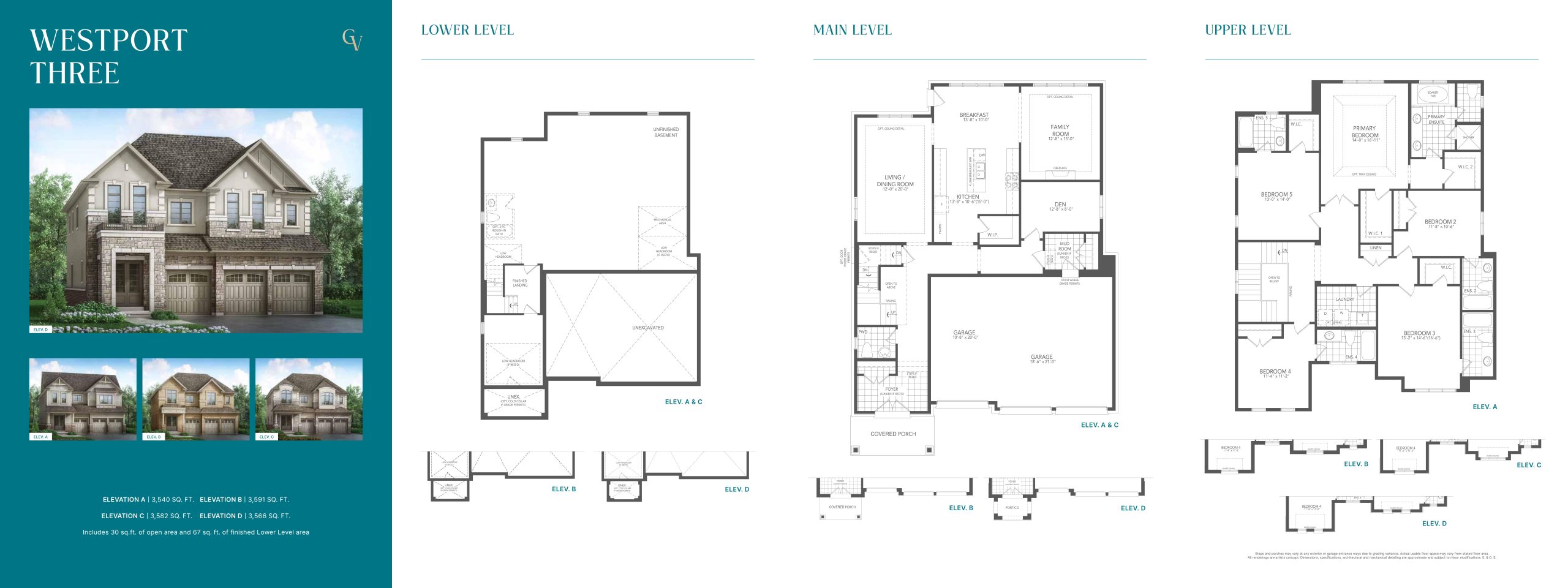 Westport Three floor plan