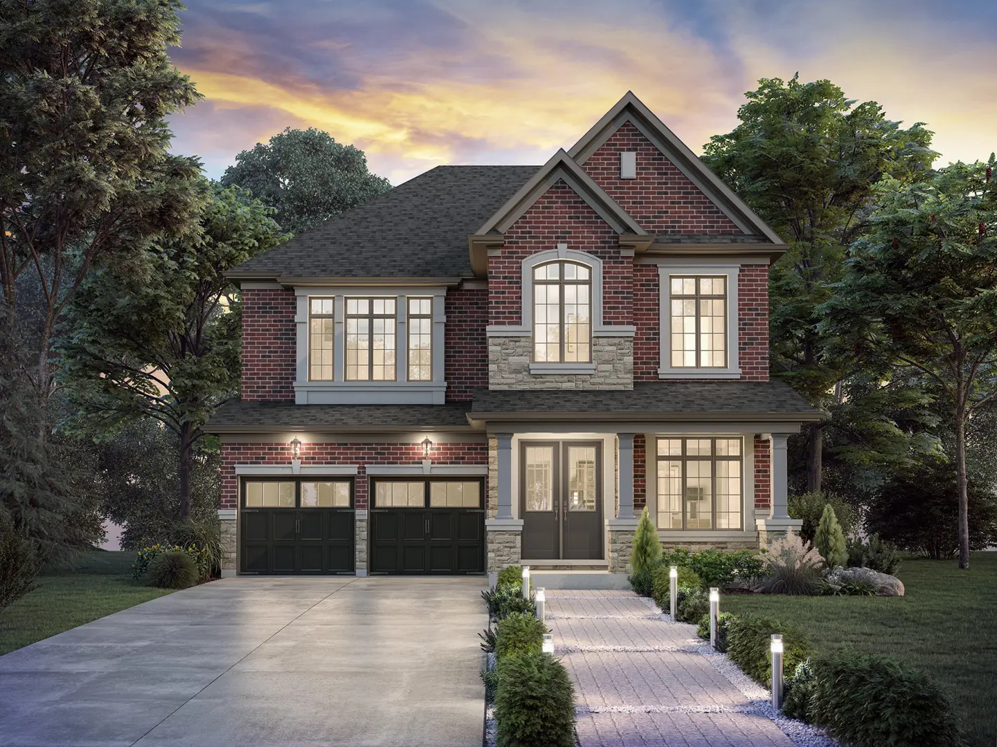 Joshua Creek Montage – Single Family in Oakville — rendering 5