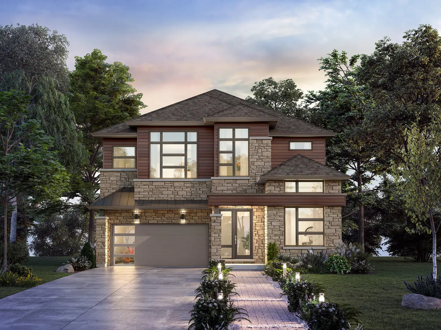 Joshua Creek Montage – Single Family in Oakville — rendering 10