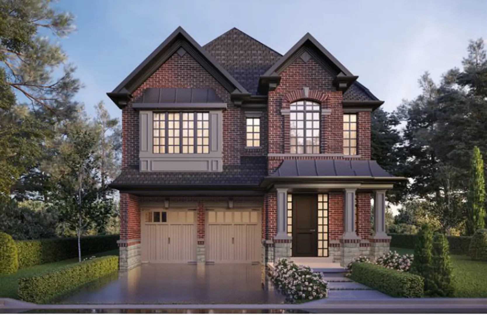Joshua Creek Montage – Townhomes in Oakville — rendering 4
