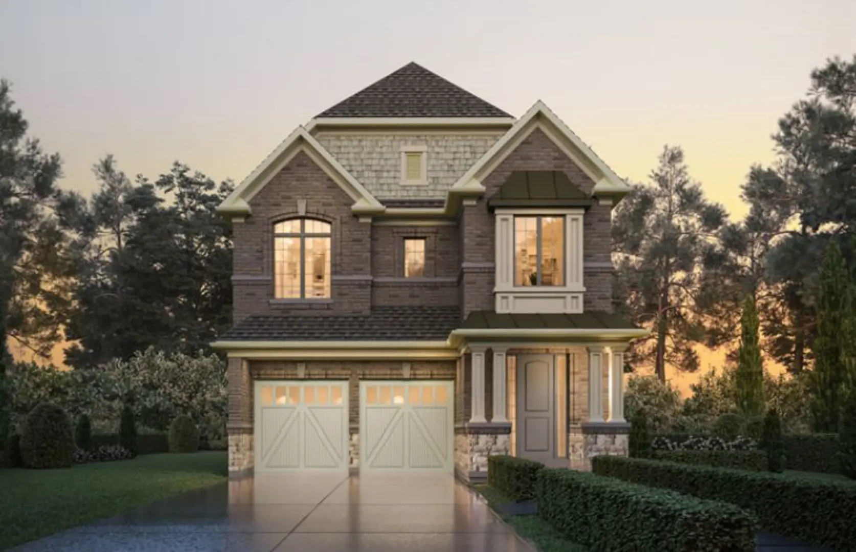 Joshua Creek Montage – Townhomes in Oakville — rendering 8