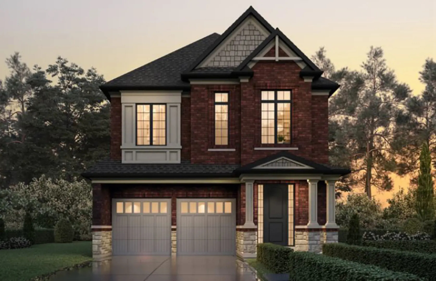 Joshua Creek Montage – Townhomes in Oakville — rendering 9