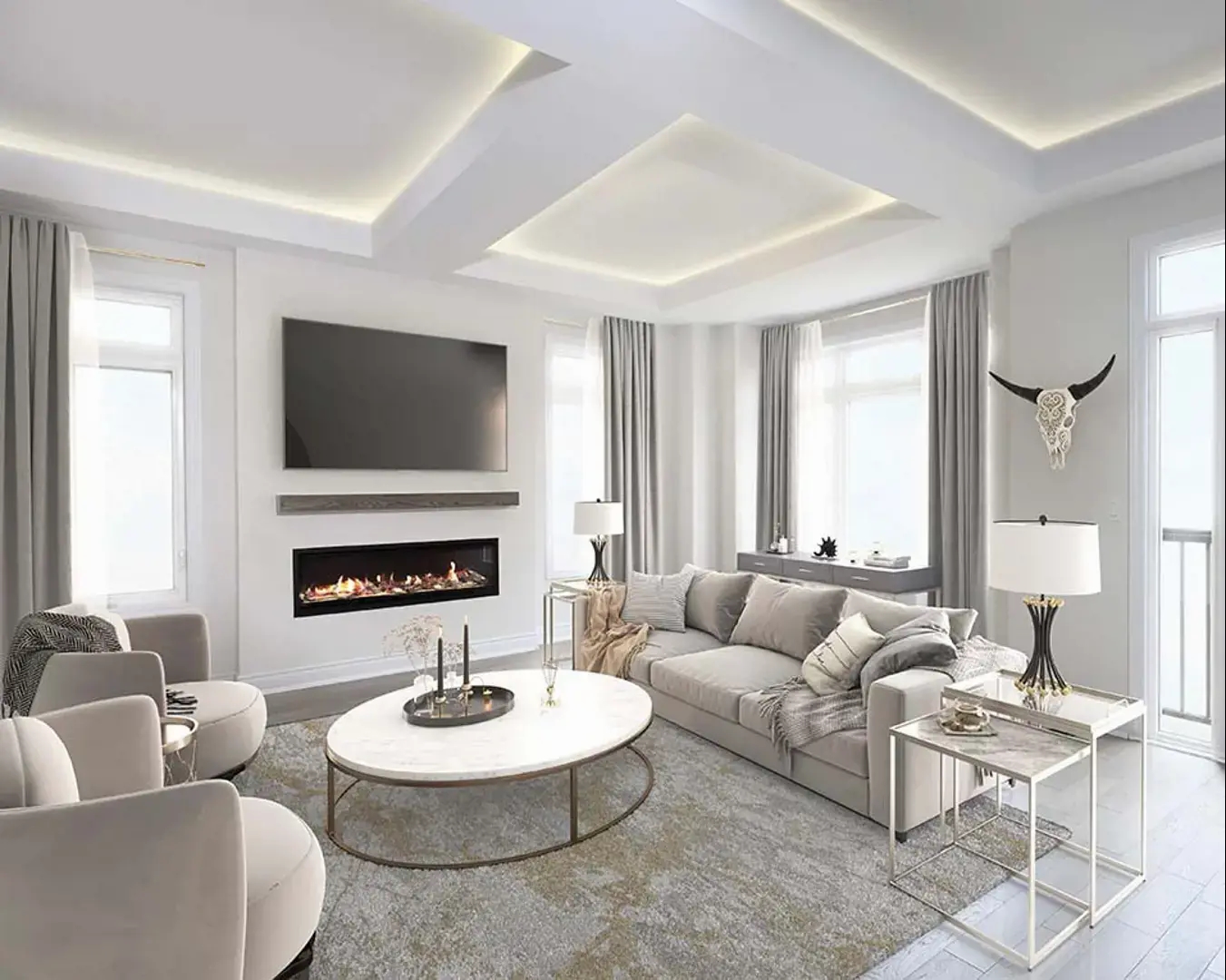 Joshua Creek Montage – Townhomes in Oakville — rendering 13