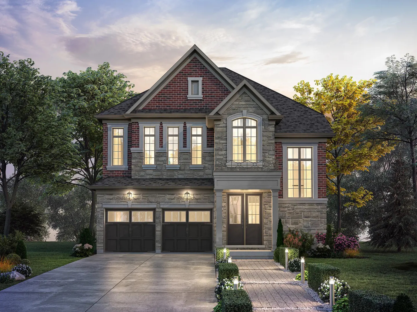 Joshua Creek Montage – Townhomes in Oakville — rendering 7