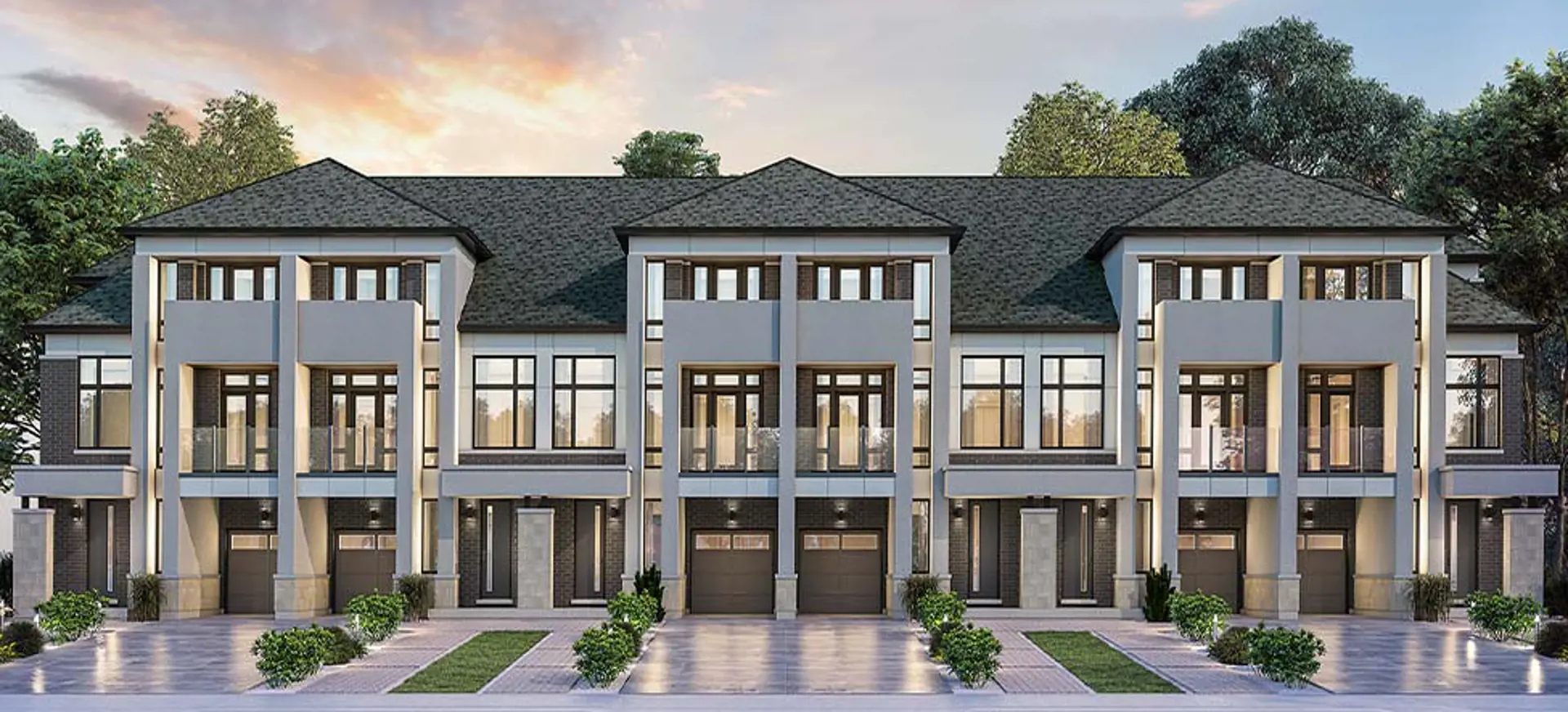 Joshua Creek Montage – Townhomes in Oakville — rendering 8