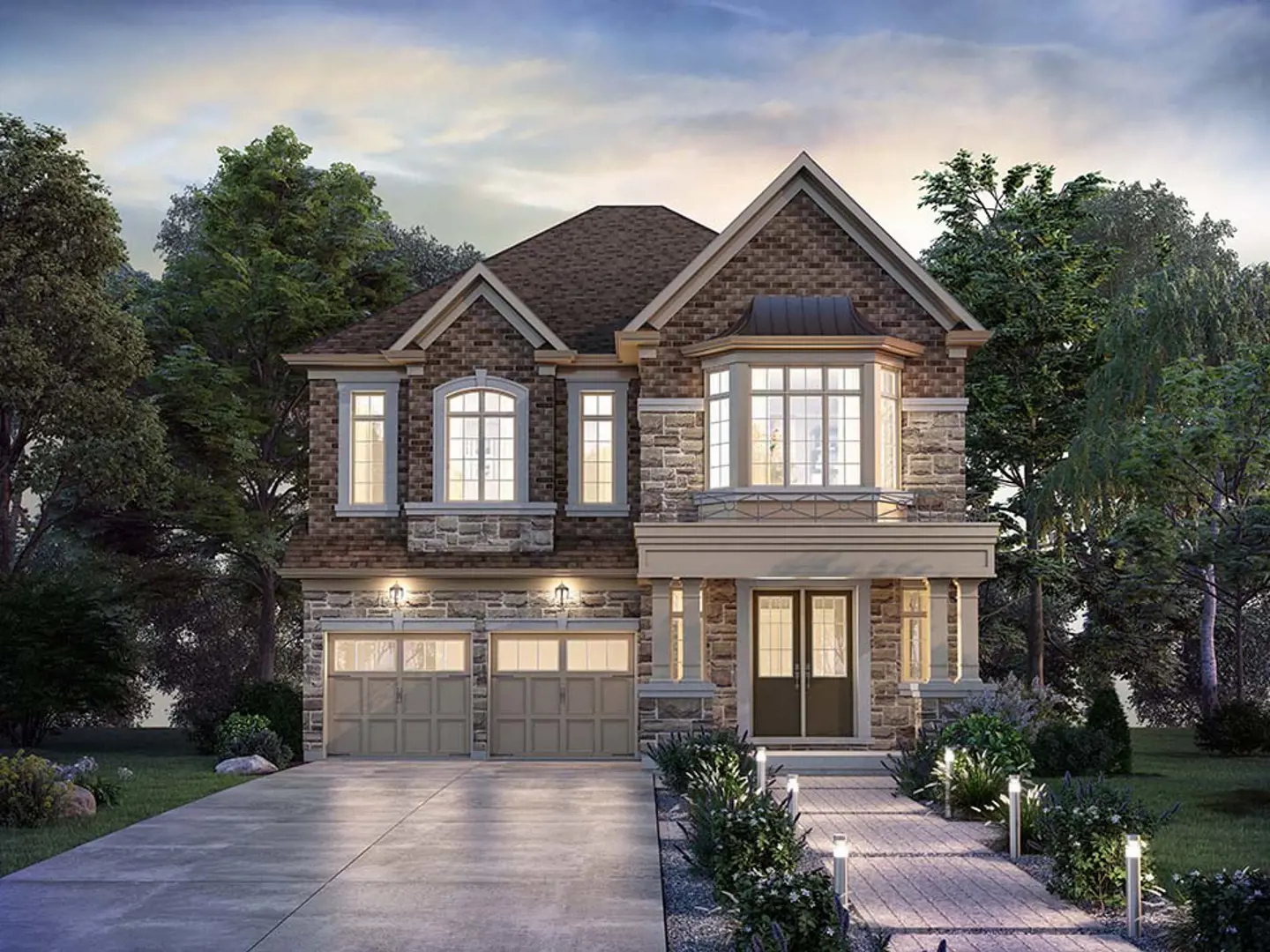 Joshua Creek Montage – Townhomes in Oakville — rendering 10