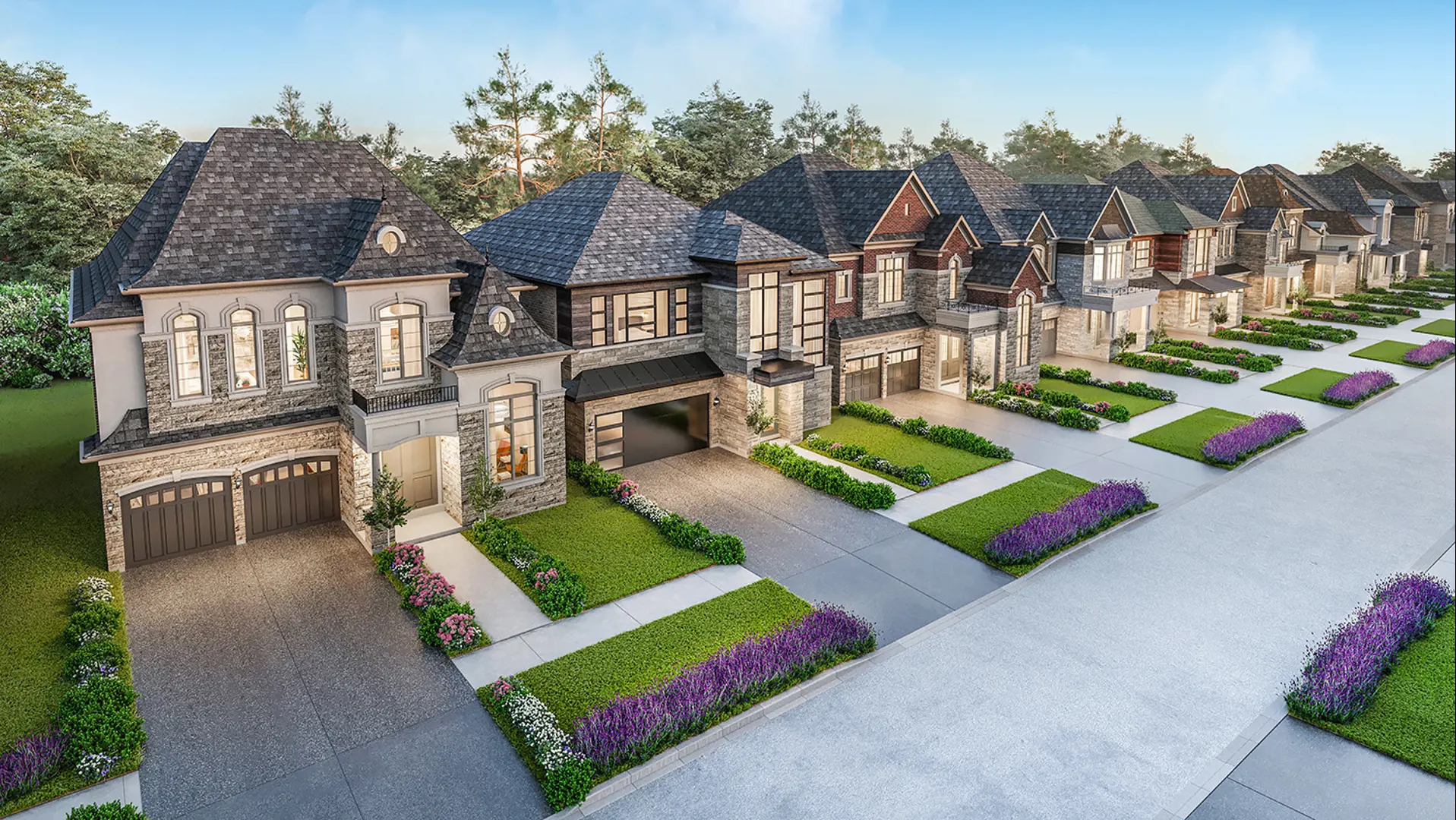 Joshua Creek Montage – Townhomes in Oakville — rendering 11